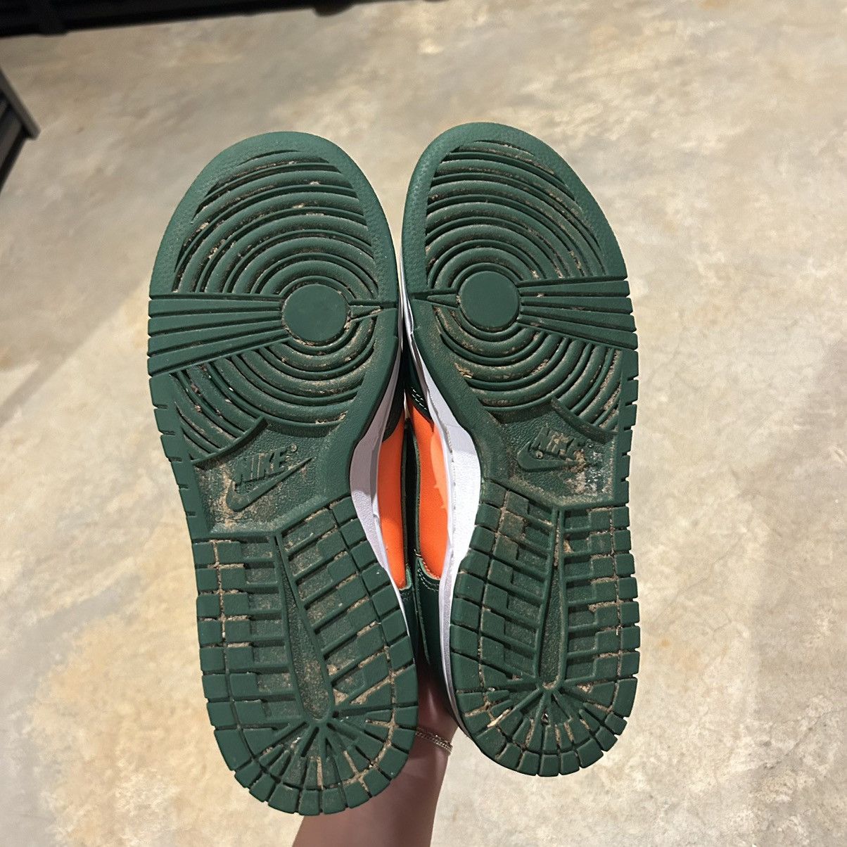 Nike Nike Dunk Low Retro Miami Hurricanes 2022 US 8 Size US 8 / EU 41 - 6 Thumbnail