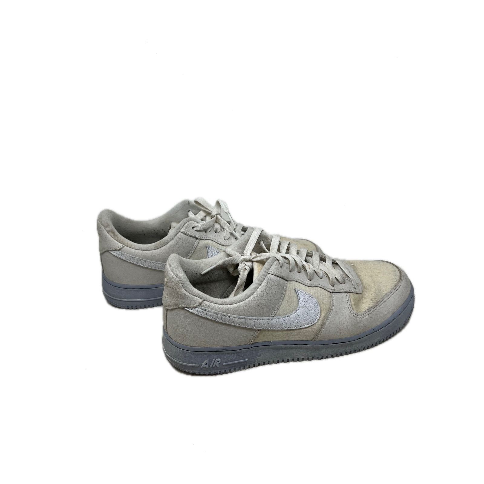 Nike Nike Air Force 1 Low '07 LV8 EMB Summit White Blue Mens 11.5 Size US 11.5 / EU 44-45 - 3 Thumbnail