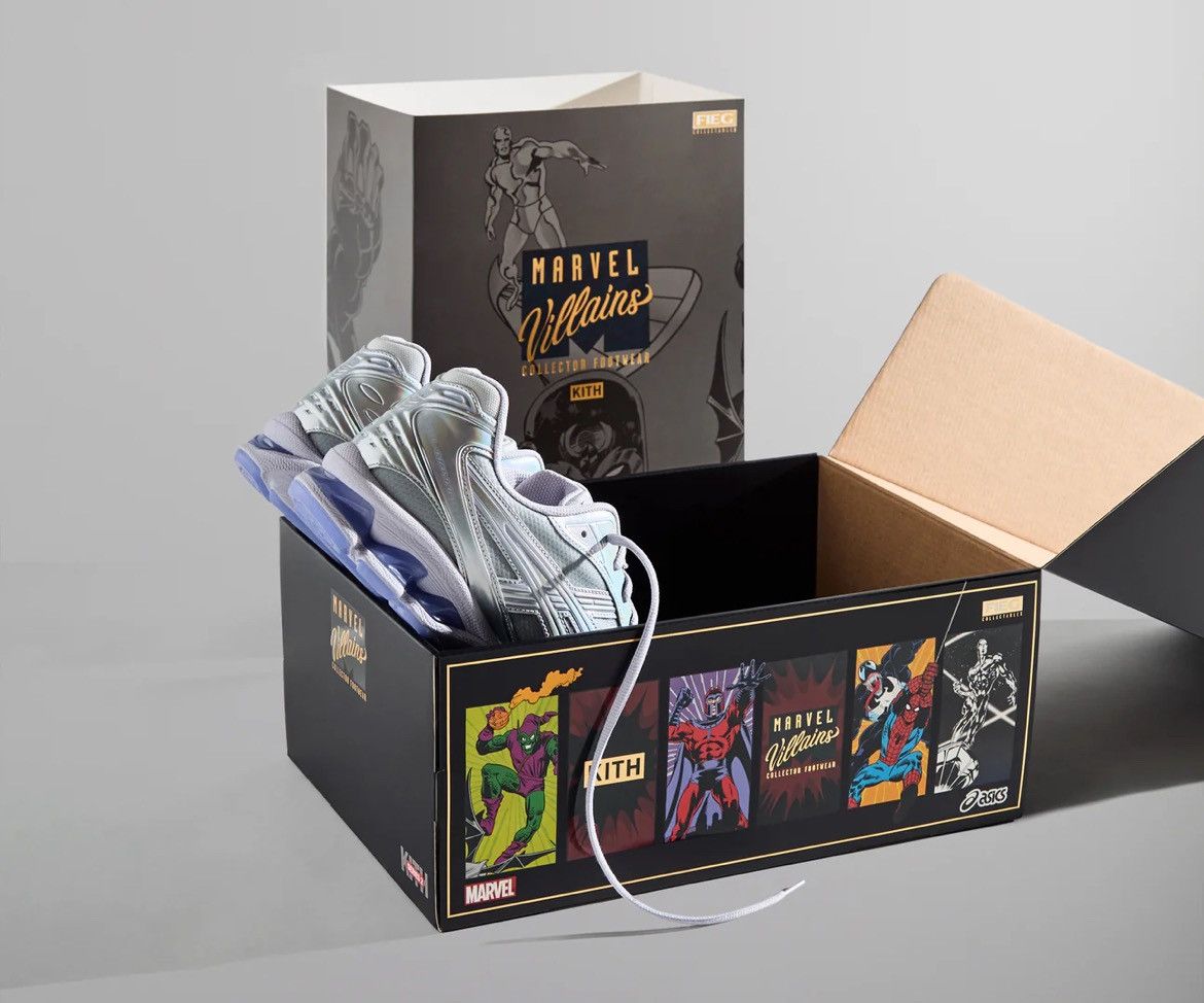 Asics × Kith × Marvel Comics Kith Marvel Villians Silver Surfer 5M Size US 5 / EU 37 - 1 Thumbnail