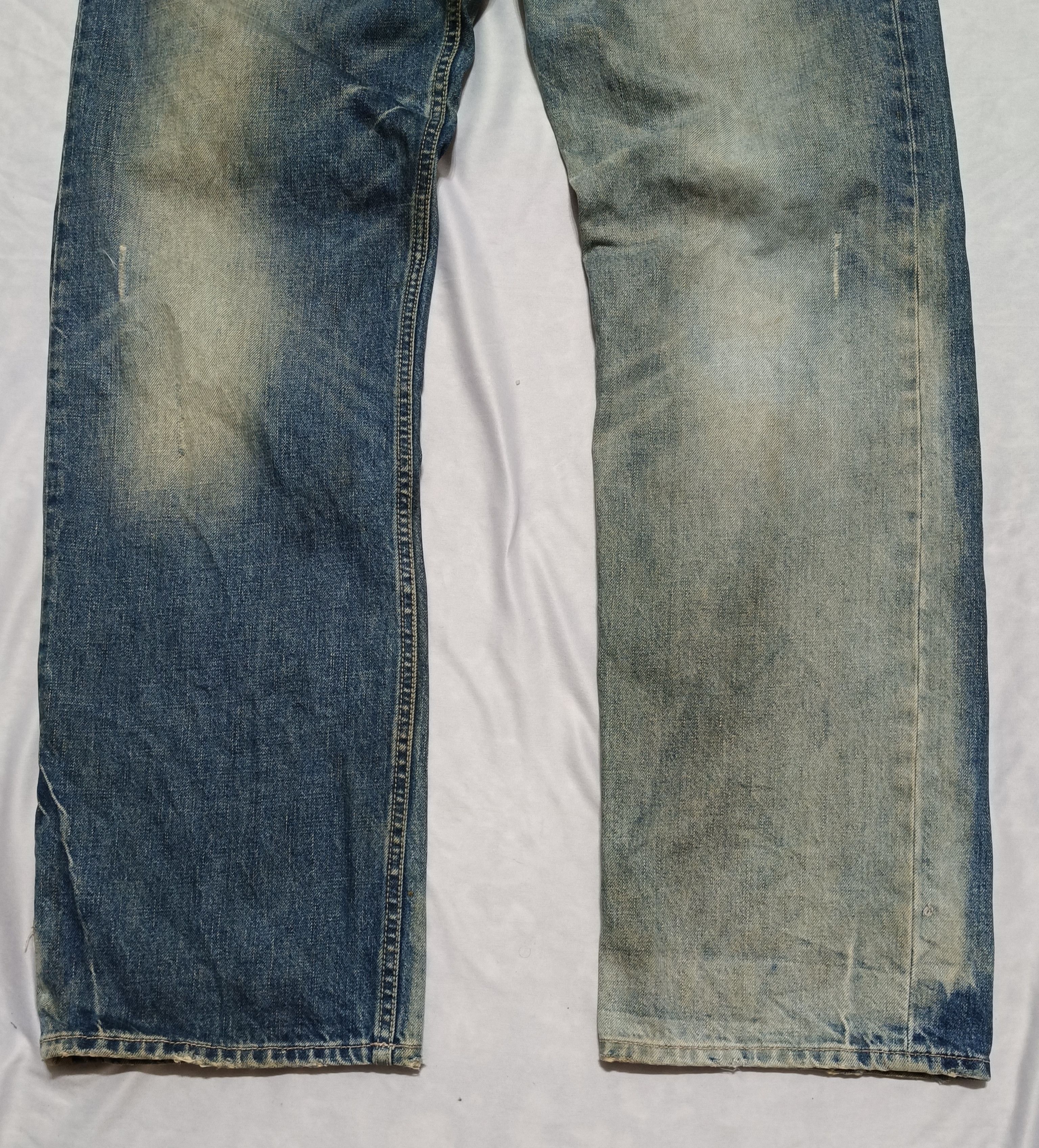 Diesel Diesel KURREN Regular Straight distressed Jeans Size US 34 / EU 50 - 5 Thumbnail