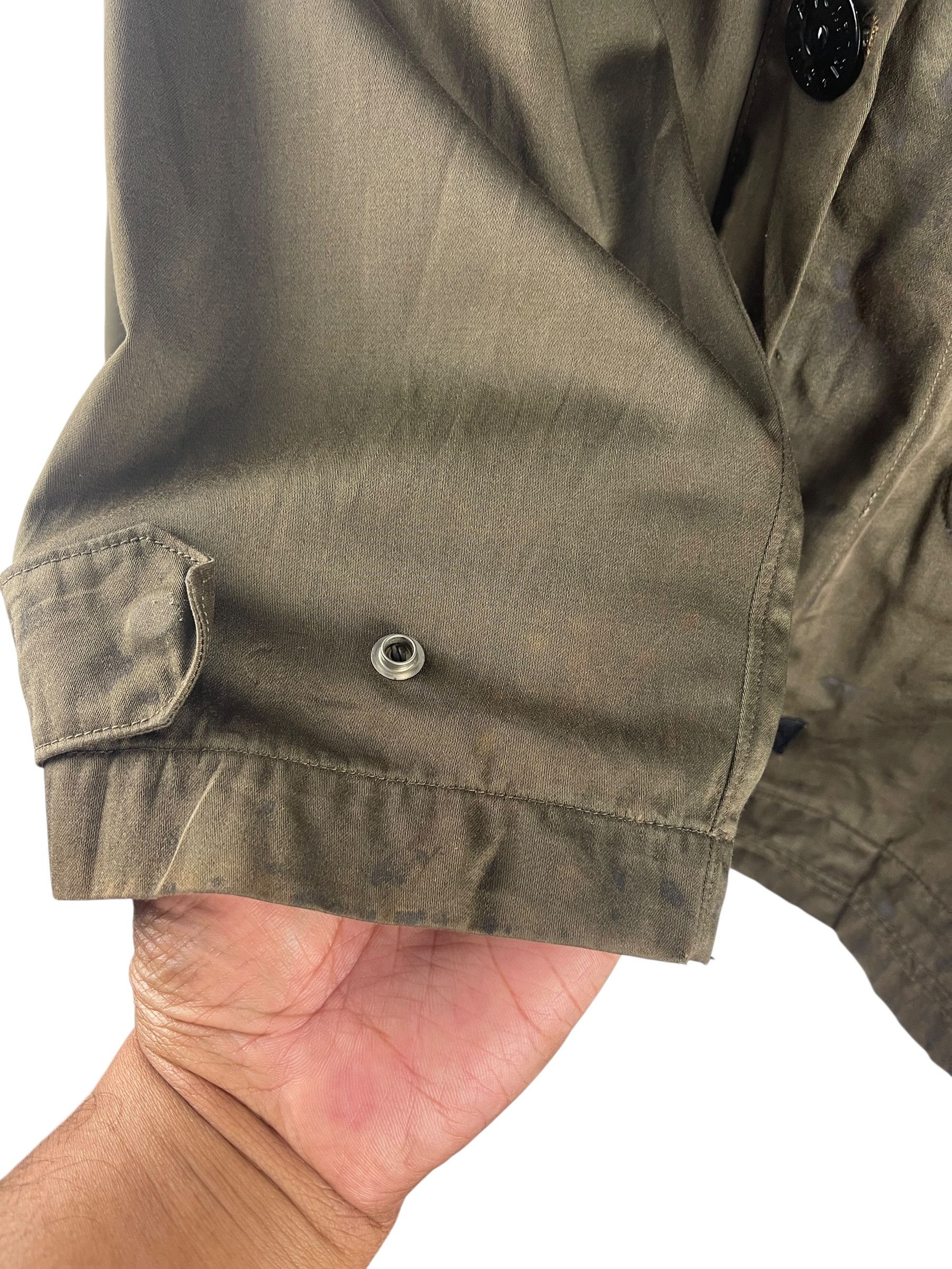 Stone Island Vintage Stone Island Raso Gommato Jacket – Made in Italy Size L / US 10 / IT 46 - 16 Thumbnail