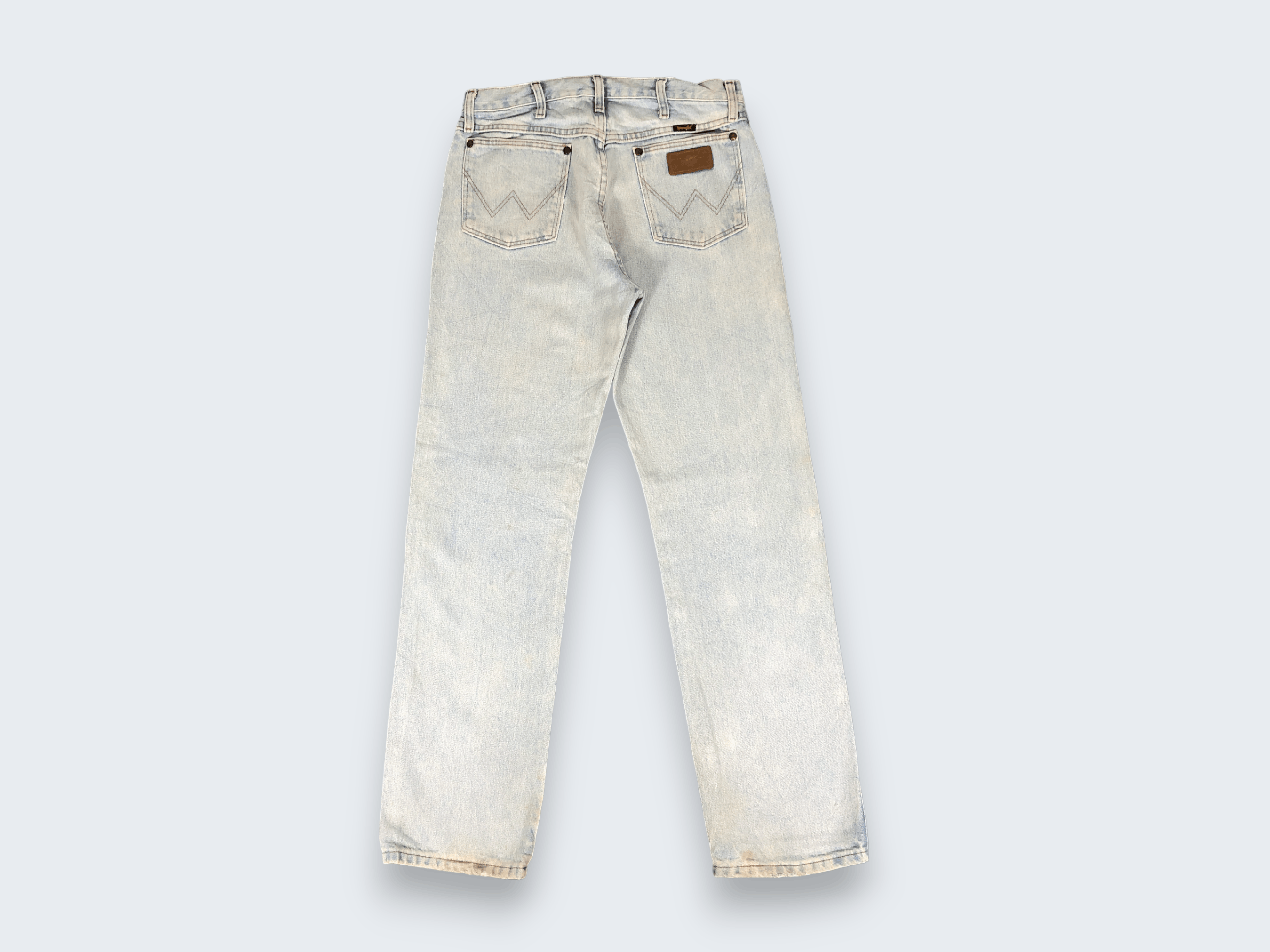 Vintage × Wrangler Vintage Wrangler Light Blue Wash Jeans L1069 Size US 31 - 5 Thumbnail