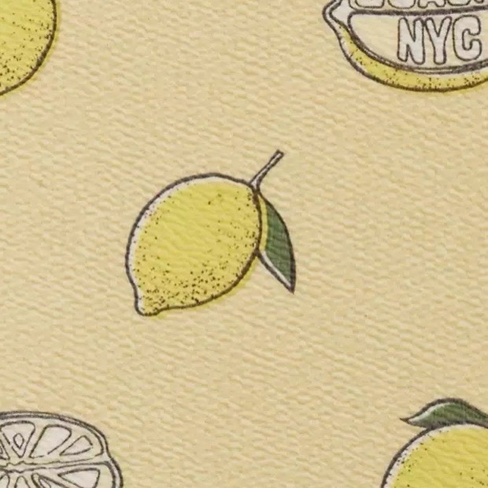 Coach NWT Coach Notebook With Lemon Print CAO42 Garden Glade Multi Size ONE SIZE - 7 Thumbnail
