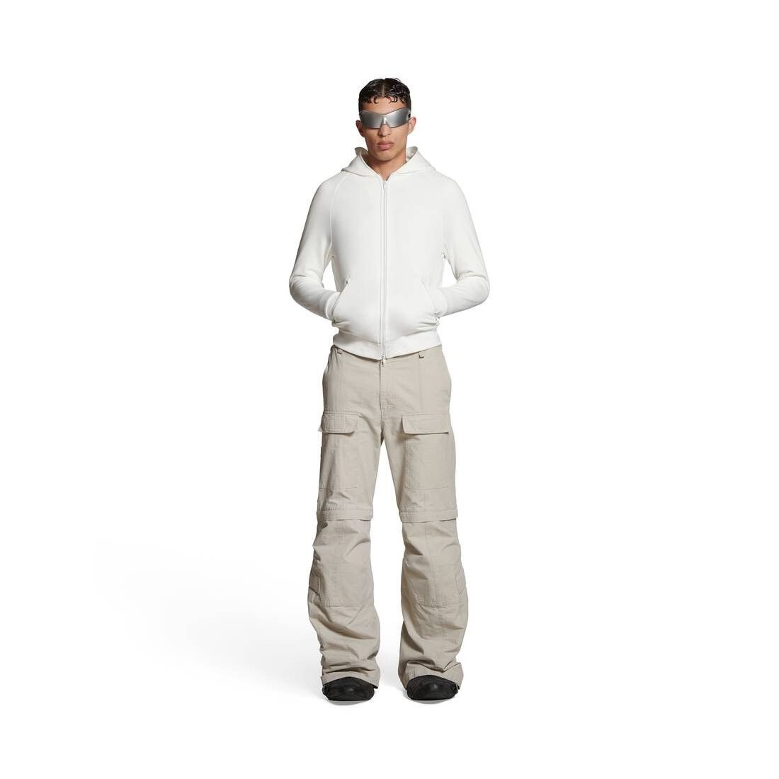 Balenciaga o1w1db10825 Dup / Unity Sports Icon Zip-Up Hoodie Size M / US 6-8 / IT 42-44 - 2 Thumbnail