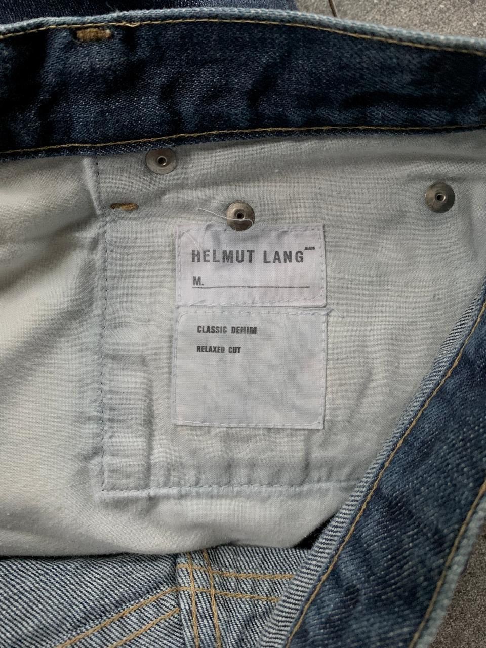 Helmut Lang FREE TAX! 2000s Classic Denim Jeans in Relaxed Fit Size US 28 / EU 44 - 8 Thumbnail