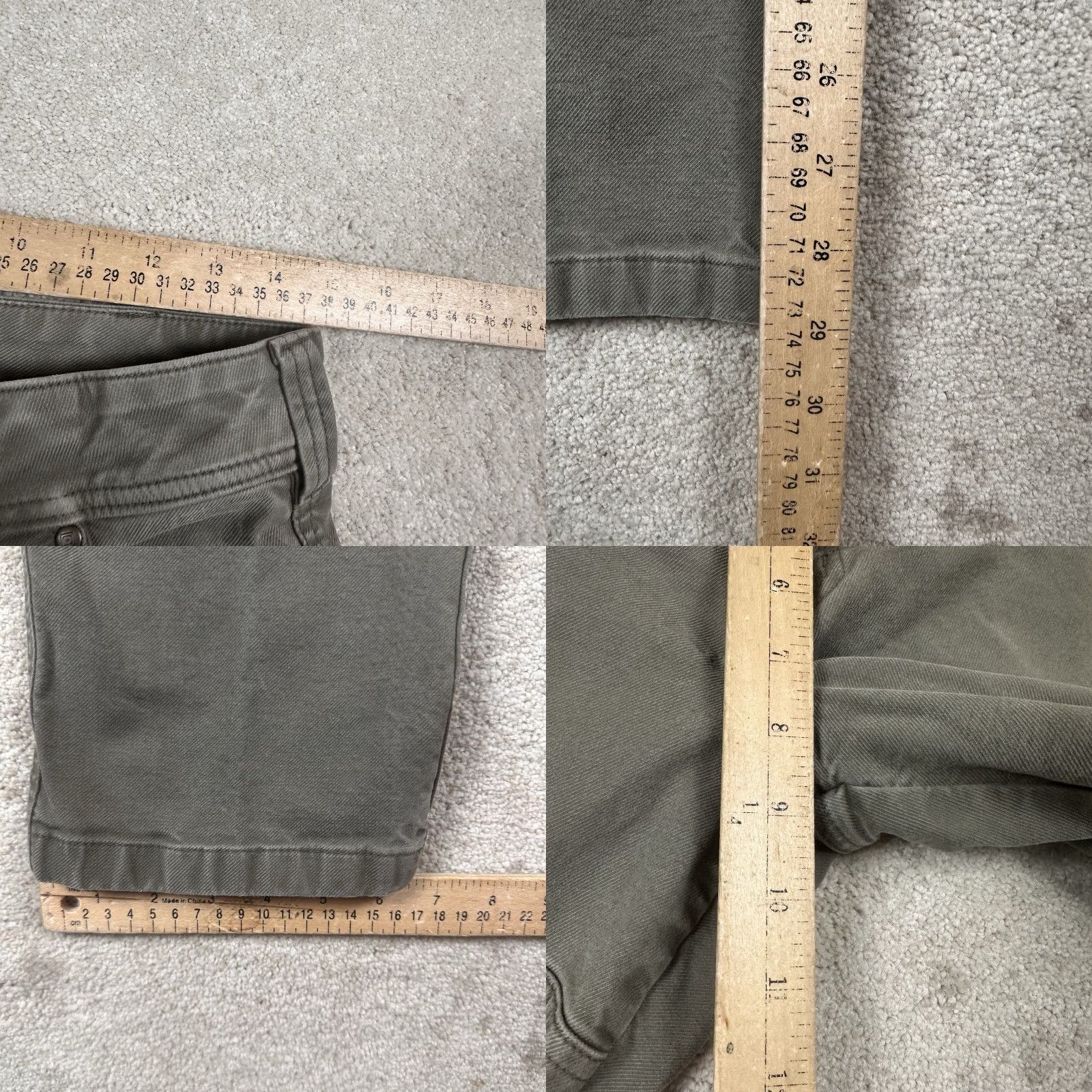 Vintage 5.11 Tactical Defender Flex Utility Jeans Mens 28x30 Green Army Green Size US 28 / EU 44 - 8 Thumbnail