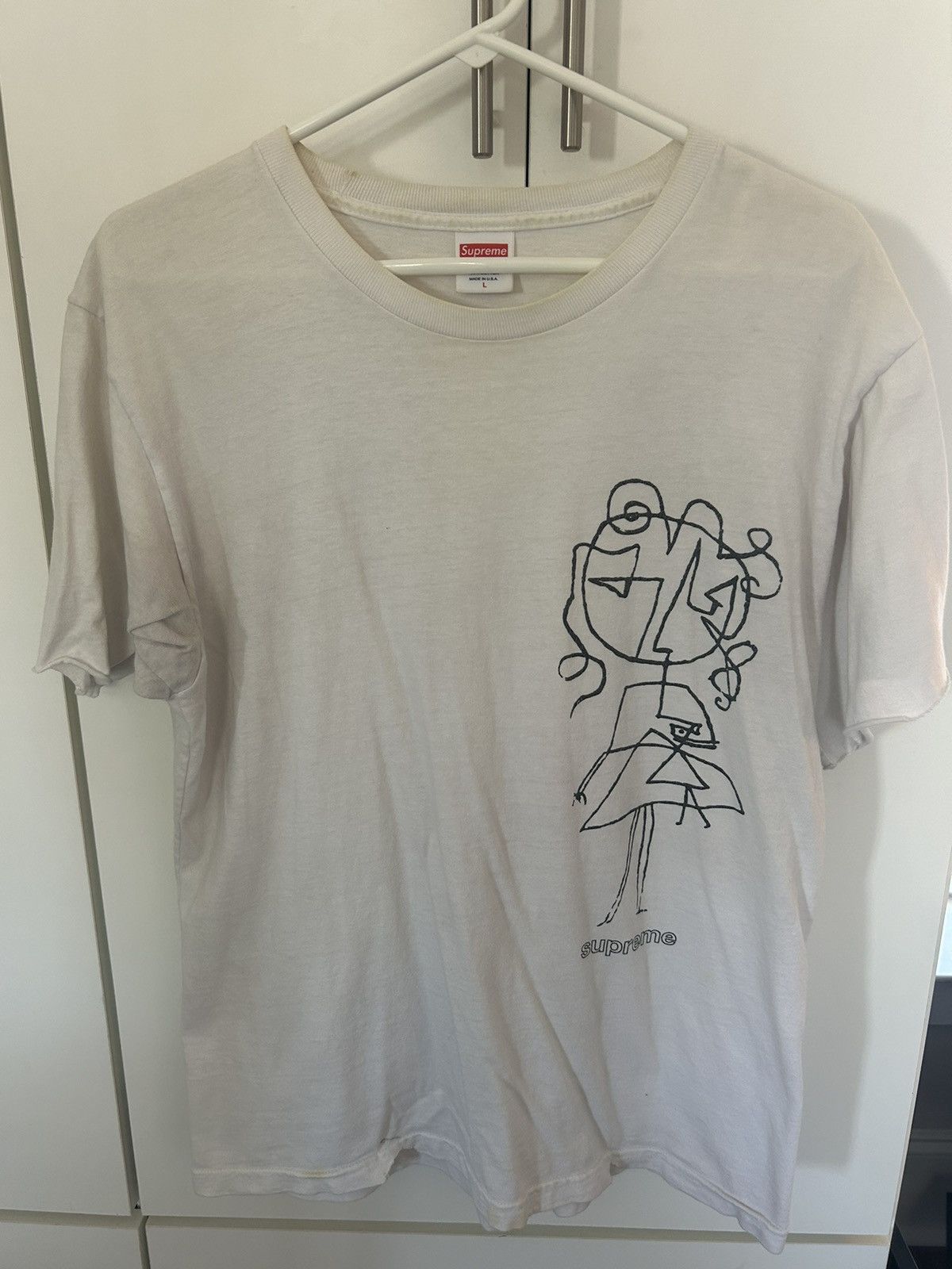 Supreme Supreme Stick Figure Tshirt | Grailed