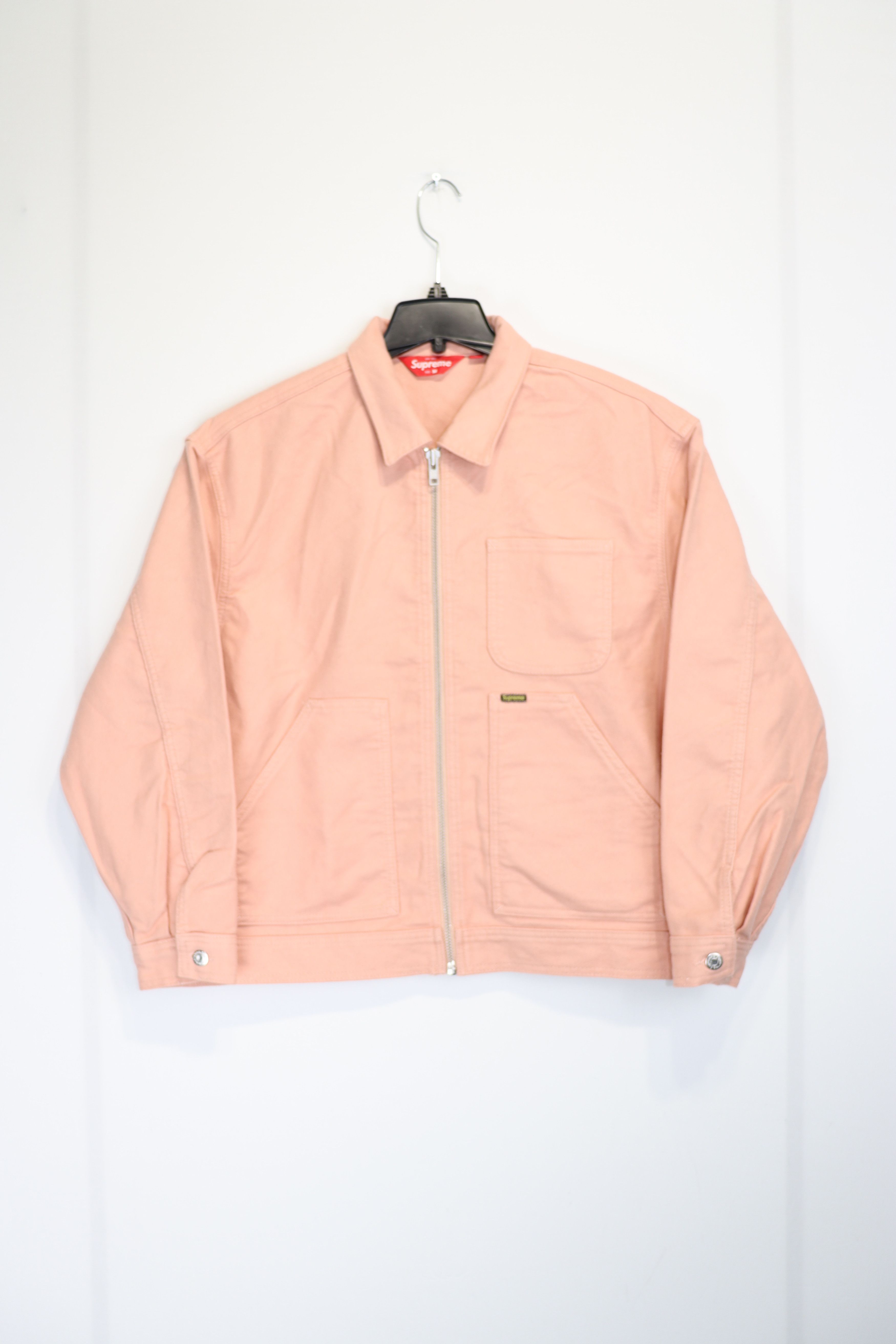 Supreme o1rshd1 Zipper Jacket in Salmon Size US M / EU 48-50 / 2 - 2 Thumbnail