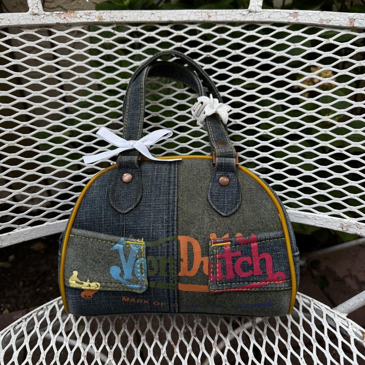Von Dutch Y2K Von Dutch Denim Mini Bag Size ONE SIZE - 1 Thumbnail