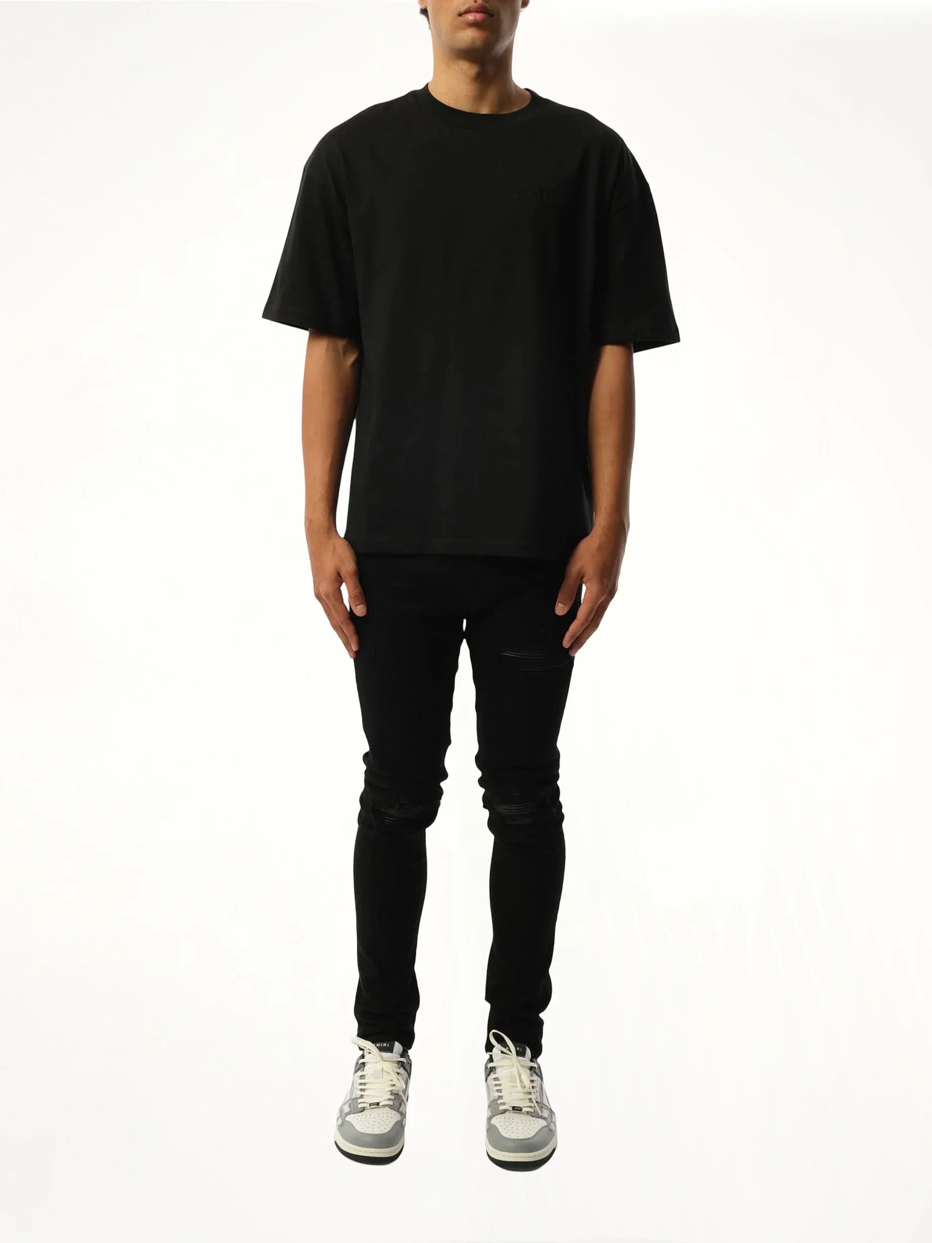 Amiri os11x0326 Oversized T-Shirt in Black Size US M / EU 48-50 / 2 - 3 Thumbnail