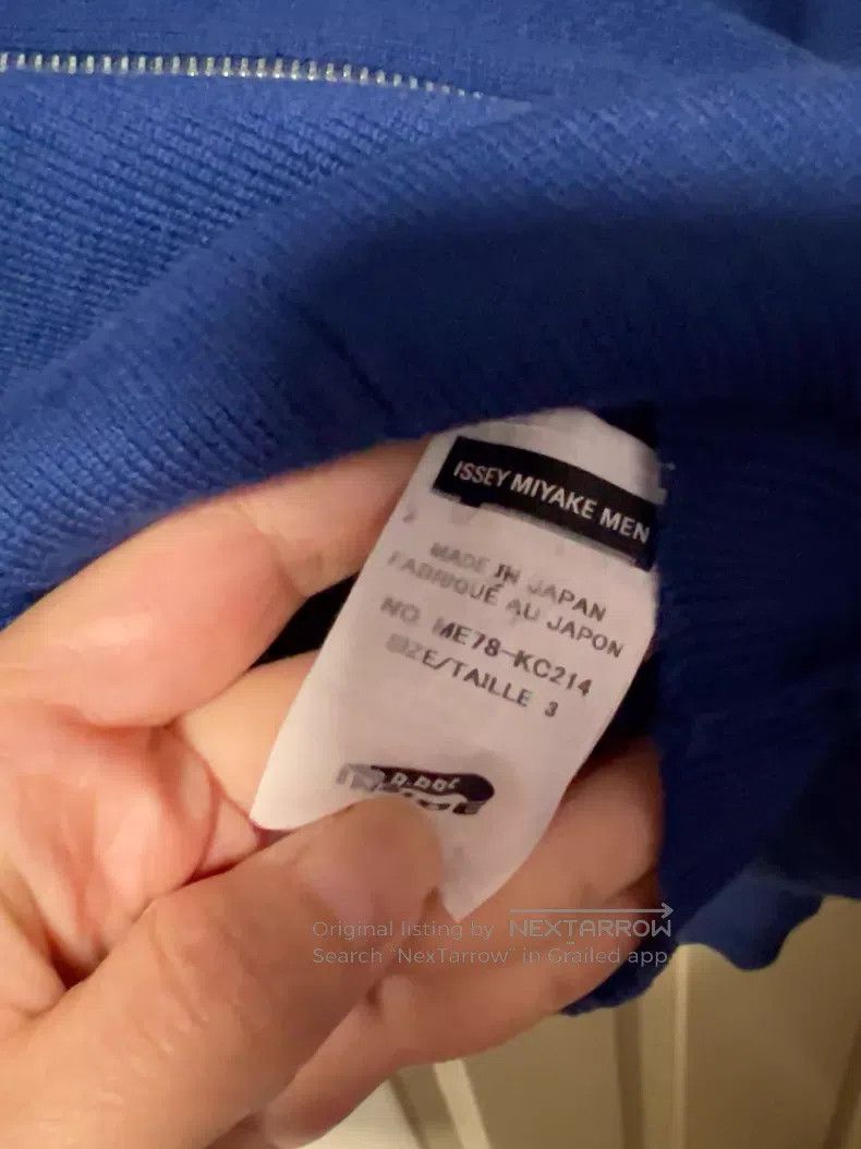 Issey Miyake Issey Miyake Blue Coat Size US S / EU 44-46 / 1 - 5 Thumbnail