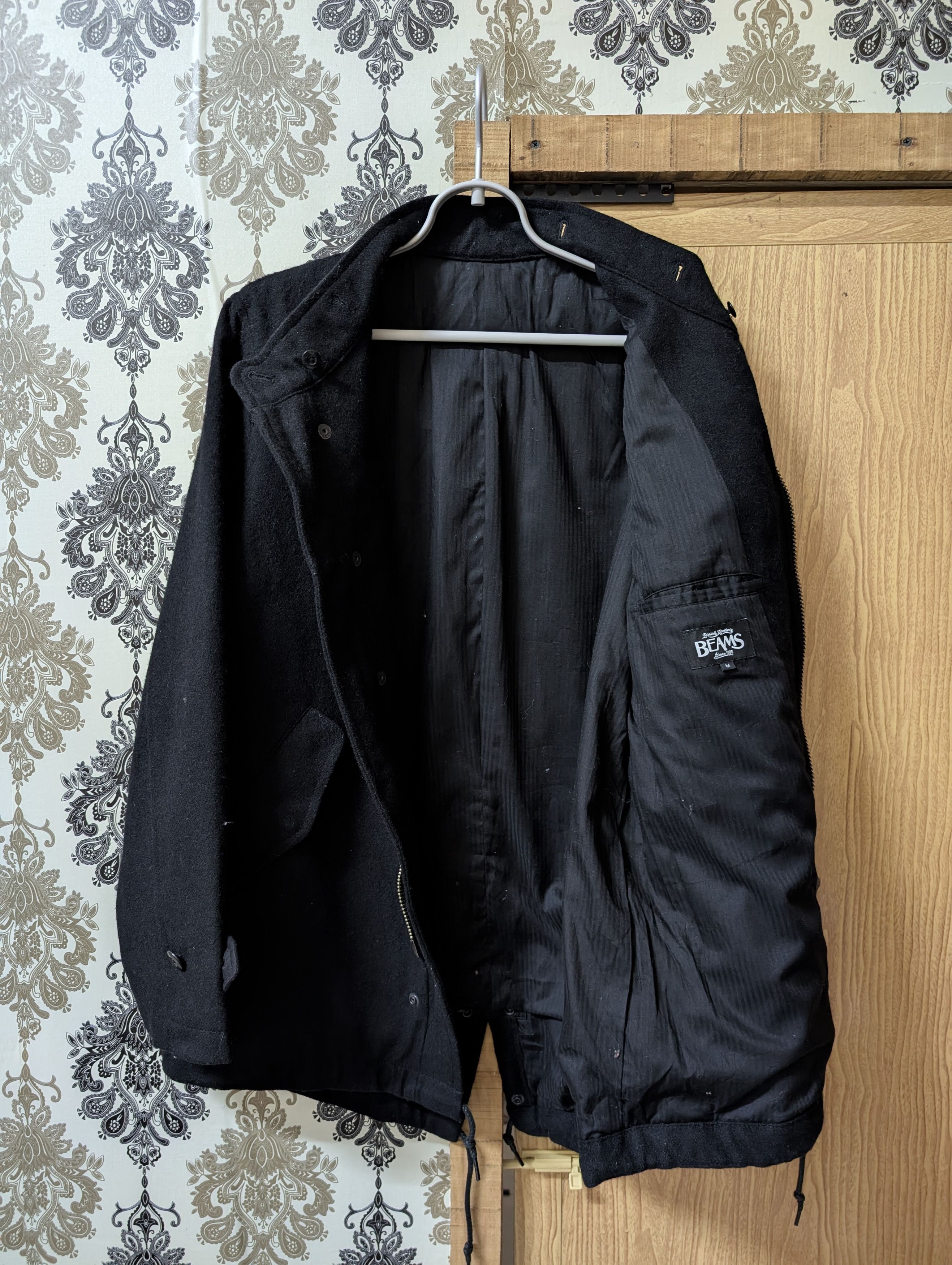 Beams Plus Beams Wool Fishtail Parka Jacket Mid Length Coat Size US M / EU 48-50 / 2 - 2 Thumbnail