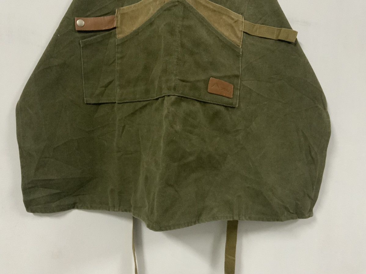 Vintage Vintage Tent-Mark Green Army Apron Size ONE SIZE - 5 Thumbnail