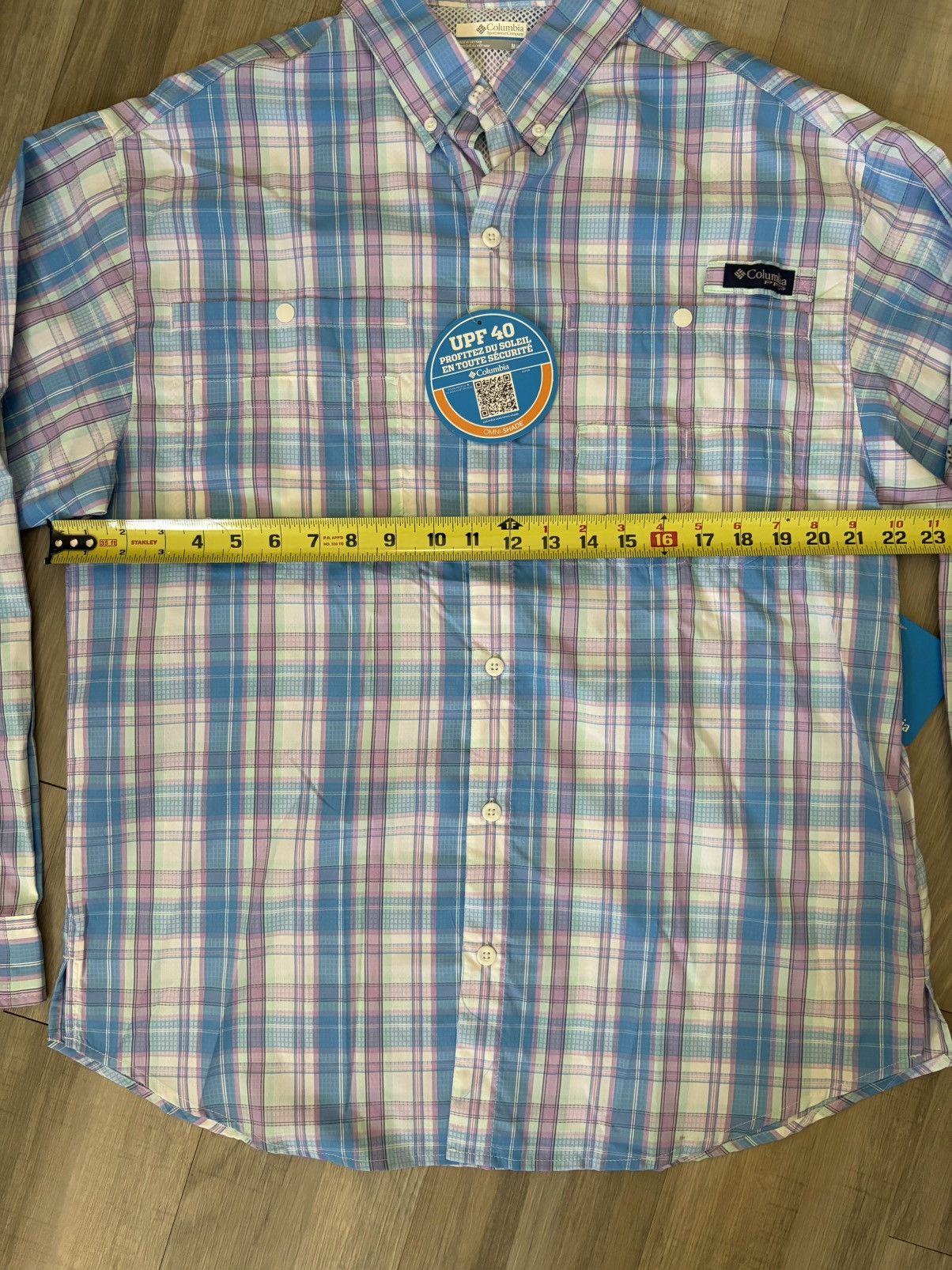 Columbia Columbia PFG Long Sleeve Button Up Fishing Shirt Size US M / EU 48-50 / 2 - 4 Thumbnail