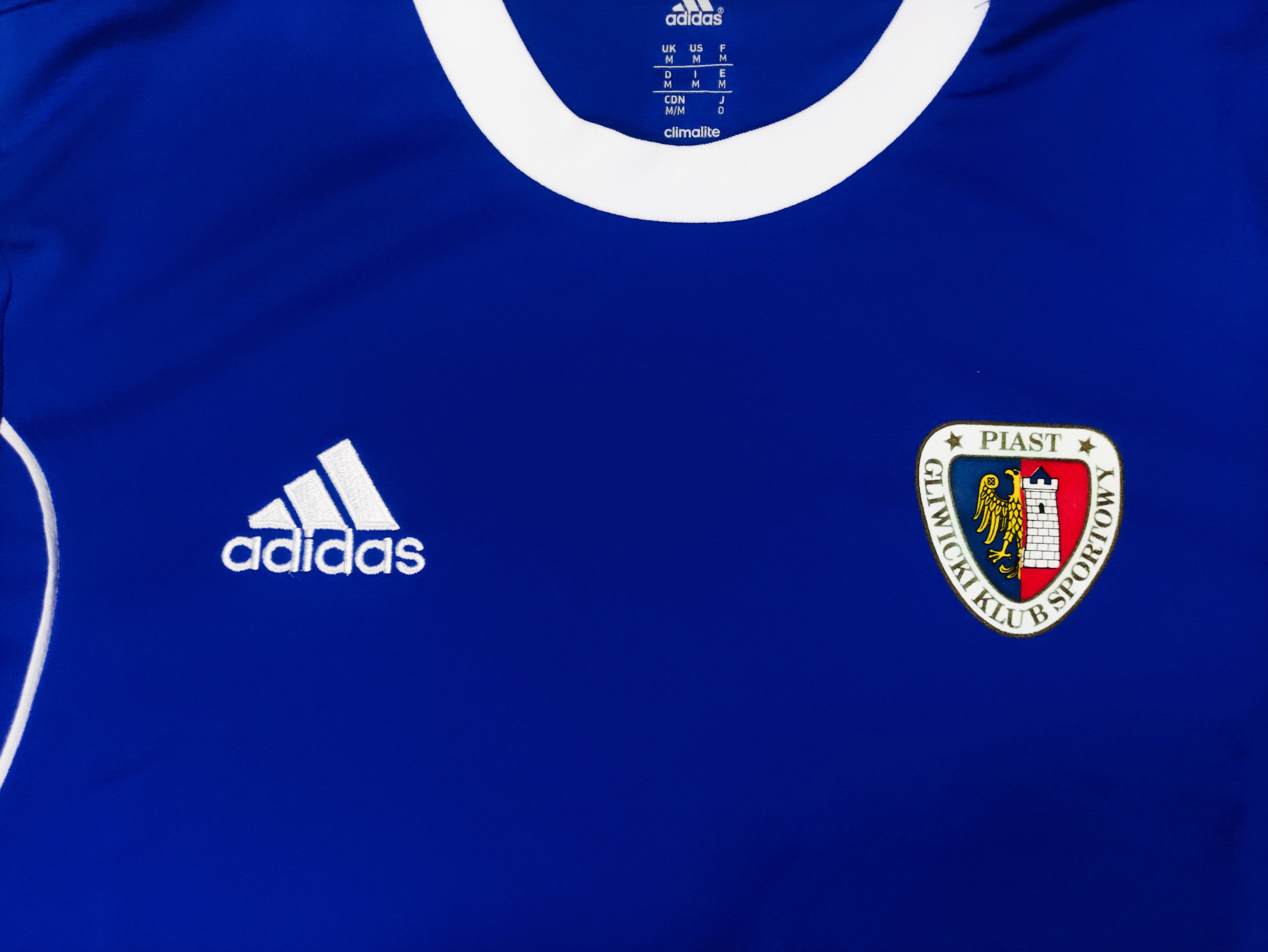 Adidas Piast Gliwice 2012 2016 Adidas Away Shirt Kit Jersey Poland Size US M / EU 48-50 / 2 - 7 Thumbnail