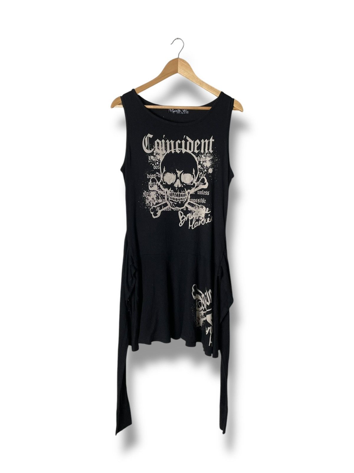 If Six Was Nine Dig Deep Brand Punk Skulls Tank Tops (59) Size XS / US 0-2 / IT 36-38 - 1 Thumbnail