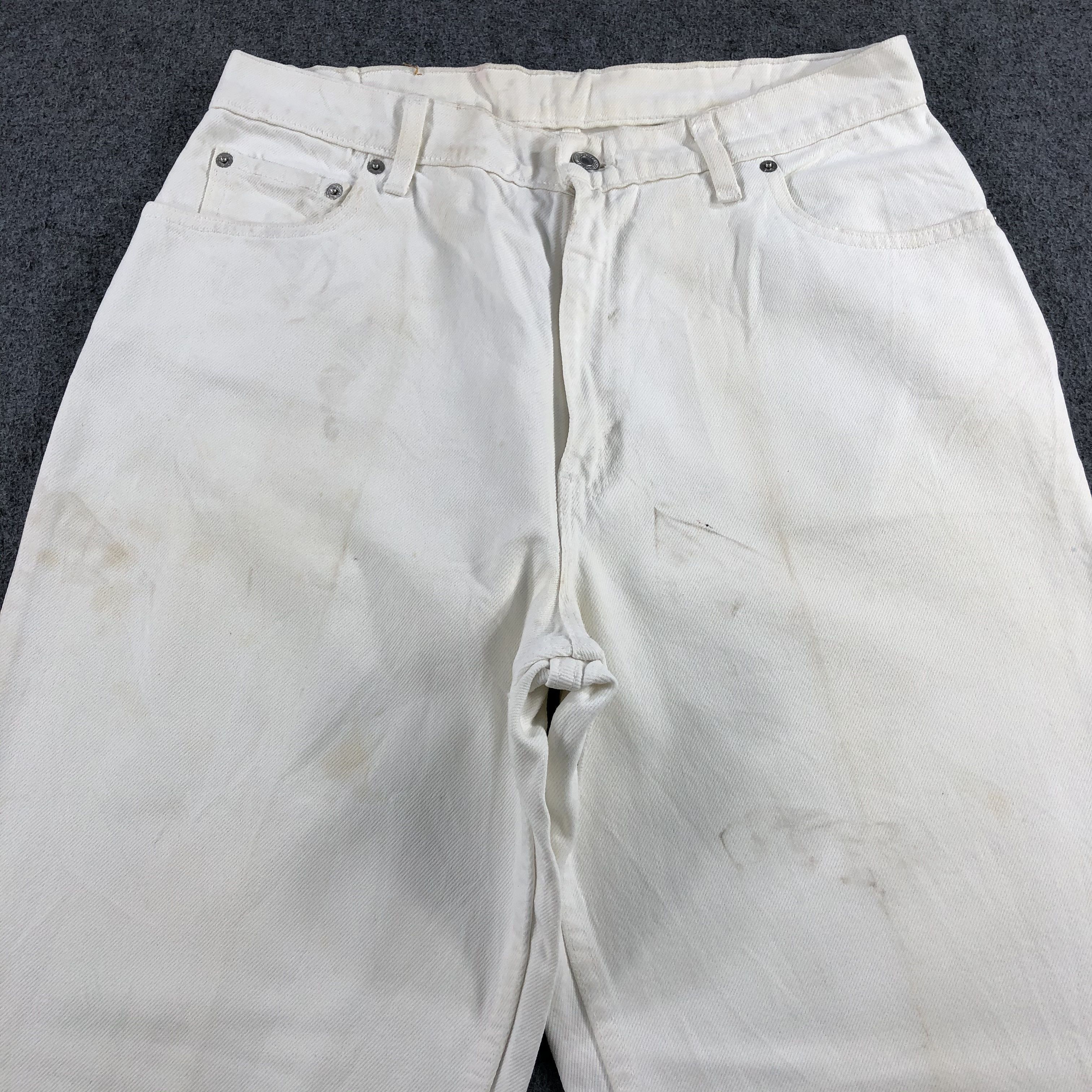 Levi's Vintage 90s Light Wash Levis 550 Jeans-J1508 Size US 32 / EU 48 - 3 Thumbnail