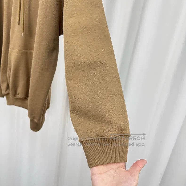 Balenciaga Balenciaga Khaki Crown Wheat Alphabet Hoodie Size US XS / EU 42 / 0 - 4 Thumbnail