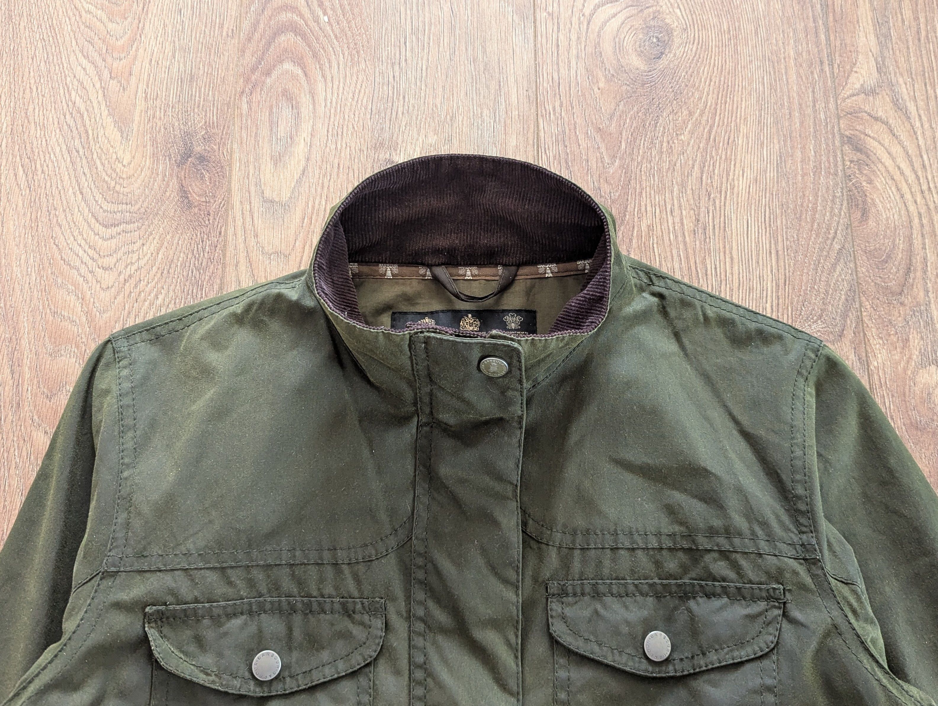 Barbour Barbour Rhossili Wax Jacket Waxed Cotton England Style Green Size M / US 6-8 / IT 42-44 - 2 Thumbnail