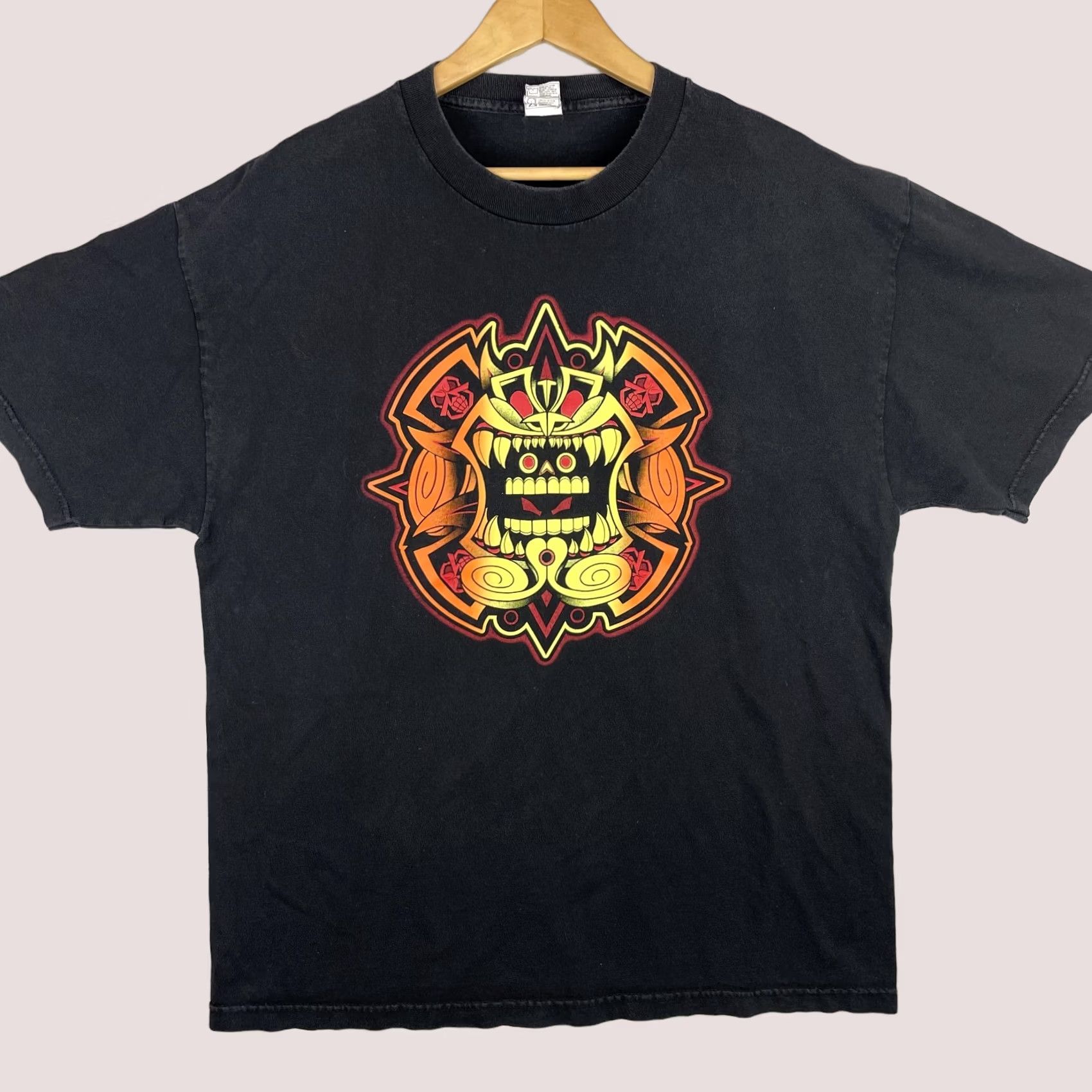Vintage Jesse Hernandez Shirt Mens XL Black Urban Aztec Art Artist Graffiti Size US XL / EU 56 / 4 - 1 Thumbnail