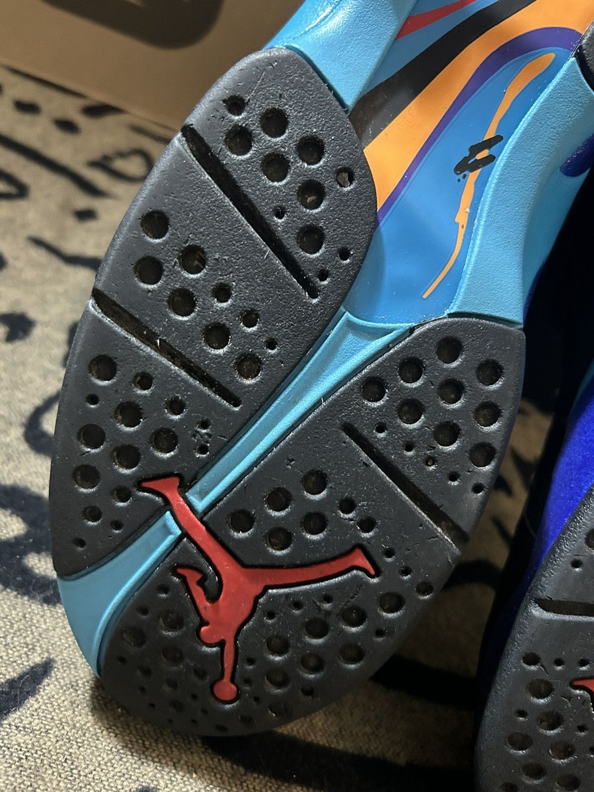 Jordan Brand × Nike 2015 Aqua Air Jordan Viii 8 Size US 11.5 / EU 44-45 - 6 Thumbnail