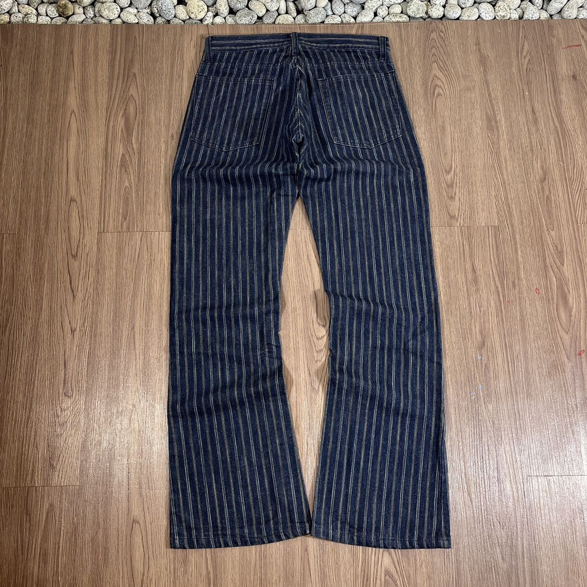If Six Was Nine Edge Rupert Hickory Flare Denim Size US 30 / EU 46 - 2 Thumbnail
