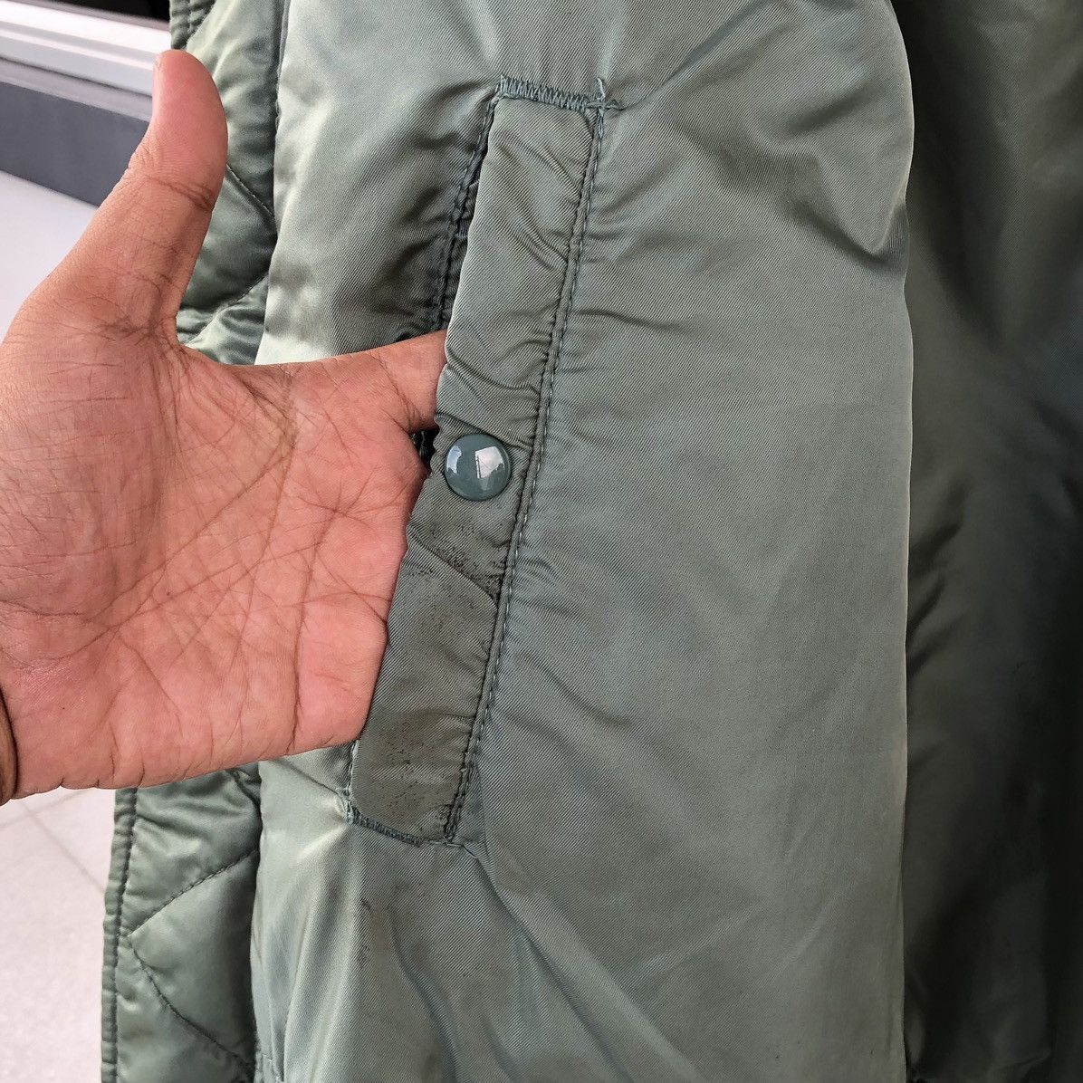 Alpha Industries Vintage Alpha Industries Intermediate Ma-1 Bomber Jacket Size US M / EU 48-50 / 2 - 9 Thumbnail