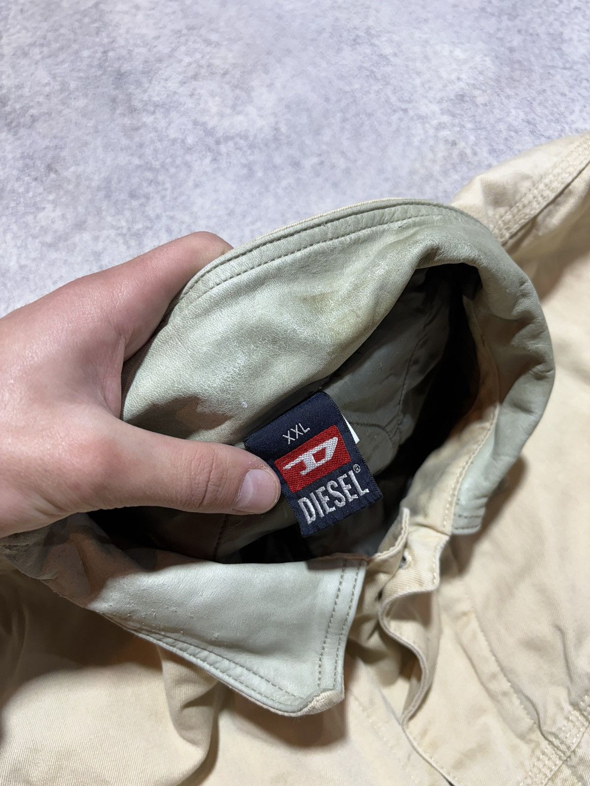 Diesel × Vintage Diesel Vintage 90s Faded Bomber Jacket Men’s Size XL Size US XXL / EU 58 / 5 - 10 Thumbnail