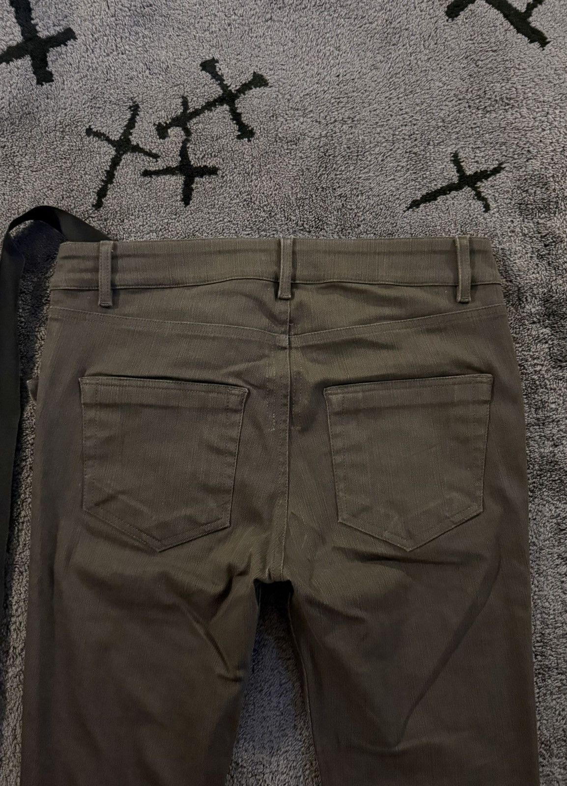 Rick Owens Tyrone dark dust sample bootcuts Size US 31 - 6 Thumbnail
