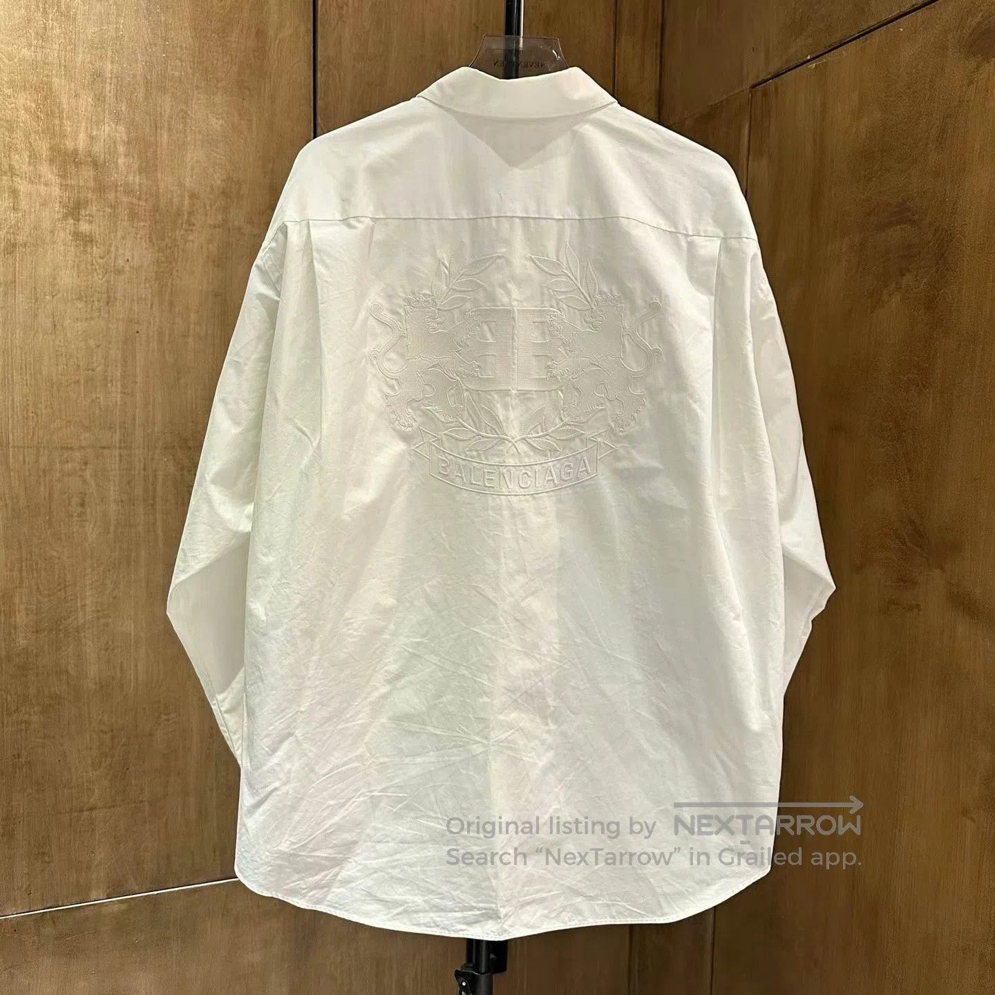 Balenciaga balenciaga white embroidered shirt jacket size 38. Size US M / EU 48-50 / 2 - 2 Thumbnail