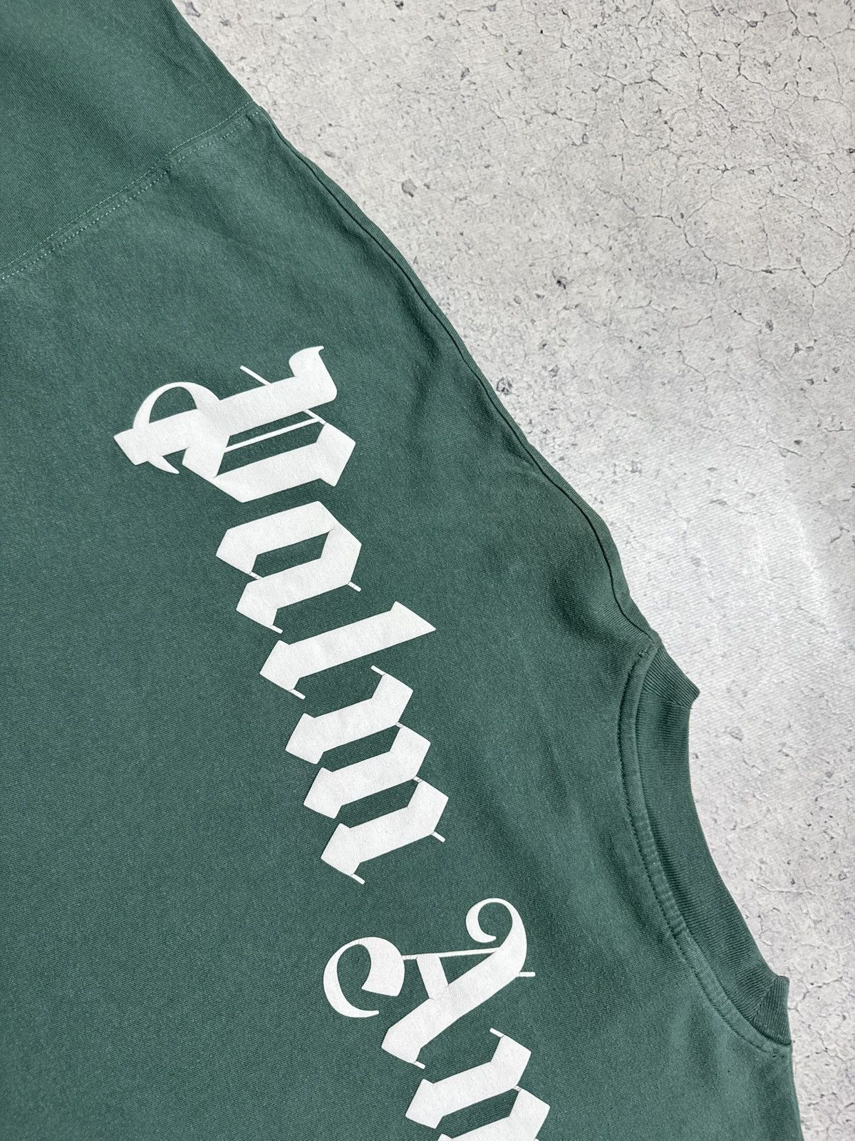 Palm Angels Palm Angels Oversize Big Logo T-Shirt Luxury Size S Size US S / EU 44-46 / 1 - 13 Thumbnail