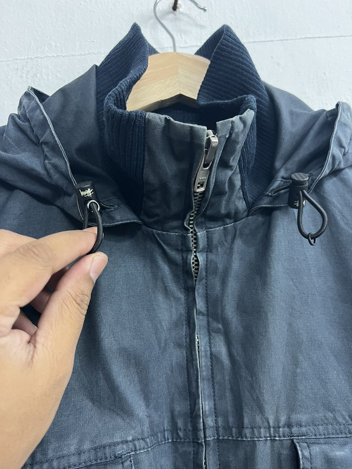 Stussy Vintage Stussy Insulated Work Cotton Parka Jacket Size US L / EU 52-54 / 3 - 12 Thumbnail