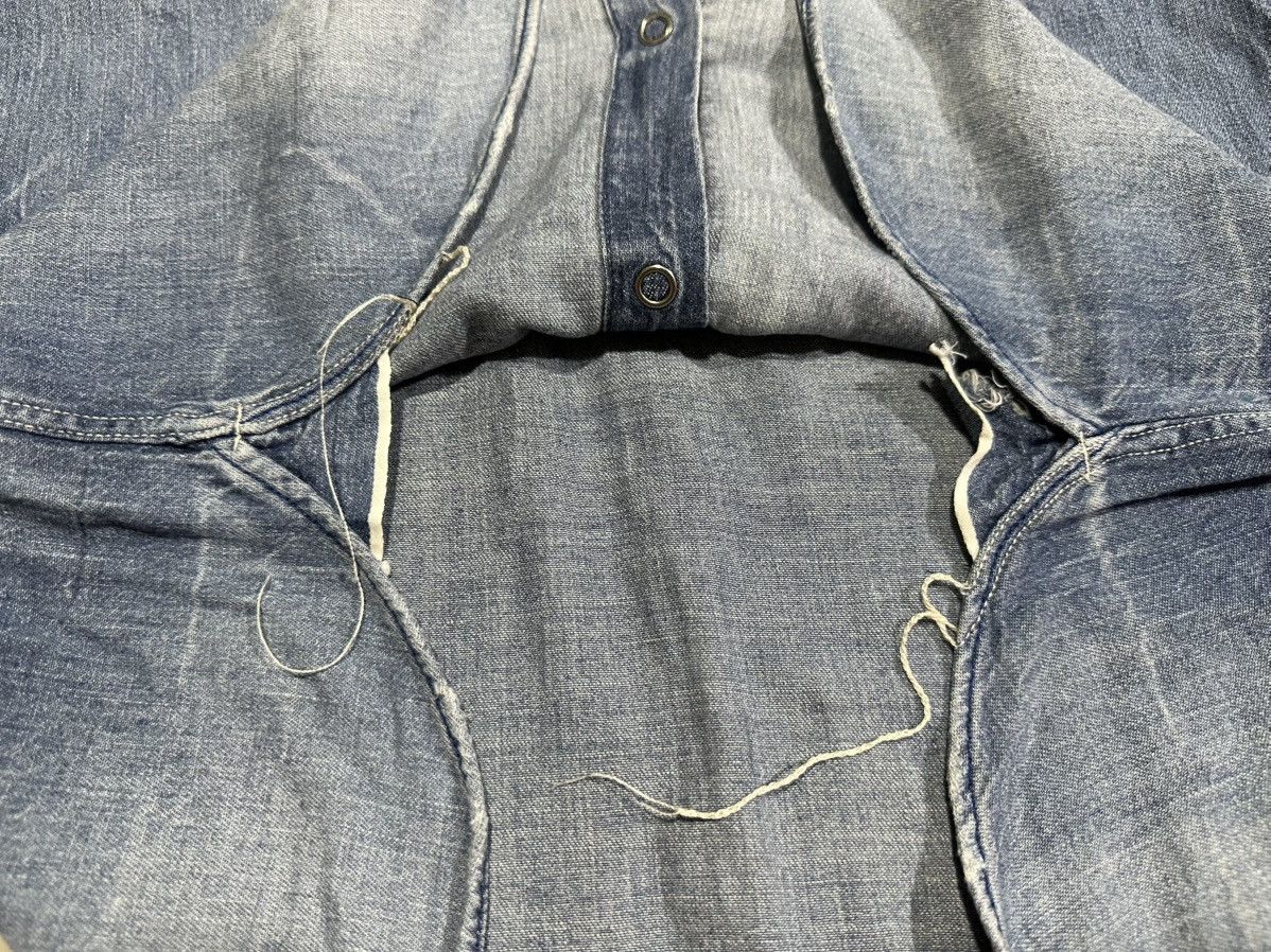 🔥Archived Vanquish x Fragment Design Denim Western Shirt