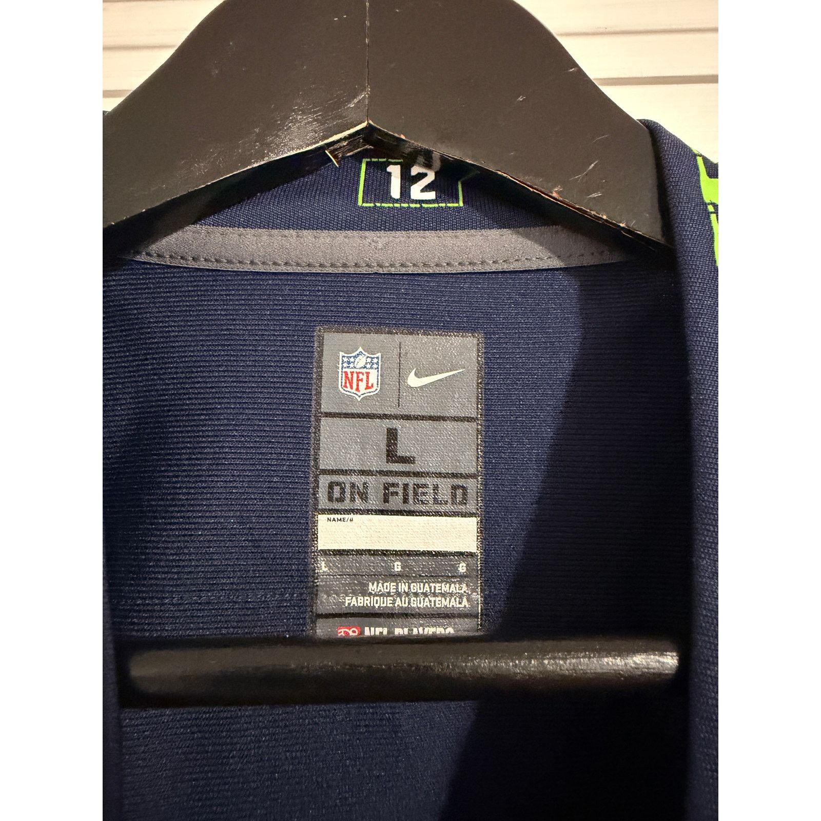 Nike Russell Wilson Seattle Seahawks Nike Football Jersey Size L Size US L / EU 52-54 / 3 - 7 Thumbnail