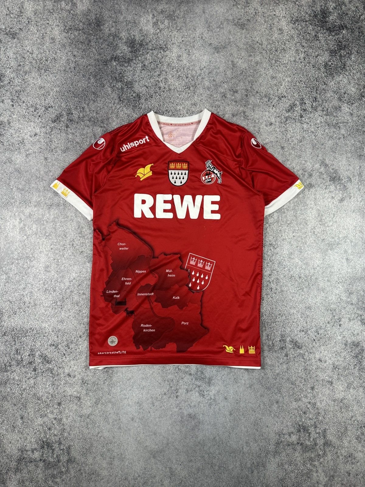 Other Uhlsport 1.FC Koln 27 Modeste Rare Soccer Jersey Streetwear Size US M / EU 48-50 / 2 - 1 Thumbnail