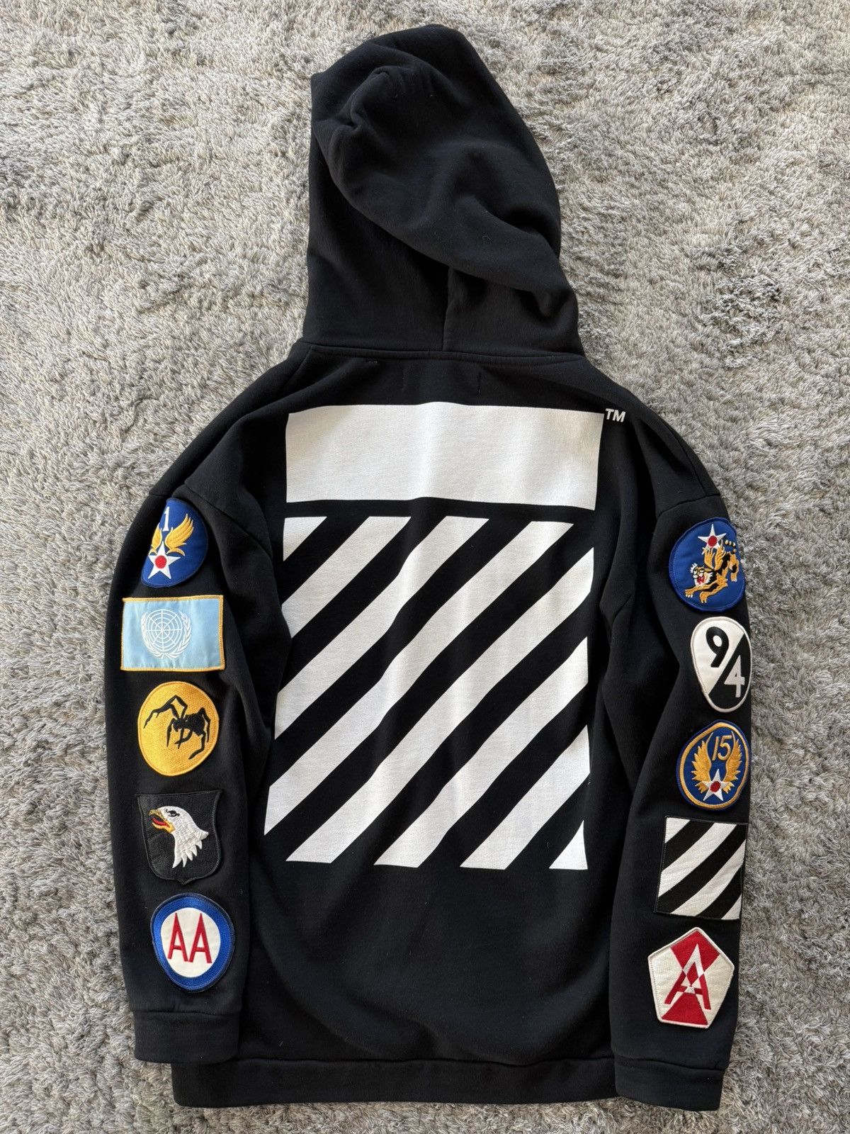 Off-White Off white Vintage Zip Up Hoodie size S Size US S / EU 44-46 / 1 - 2 Thumbnail