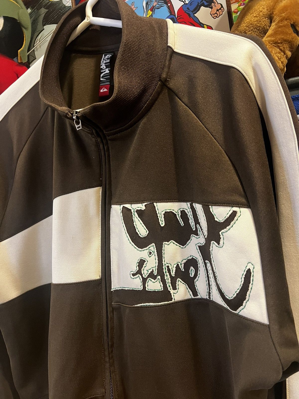Quiksilver Vintage Quicksilver Zip Up Jacket Size US L / EU 52-54 / 3 - 2 Thumbnail