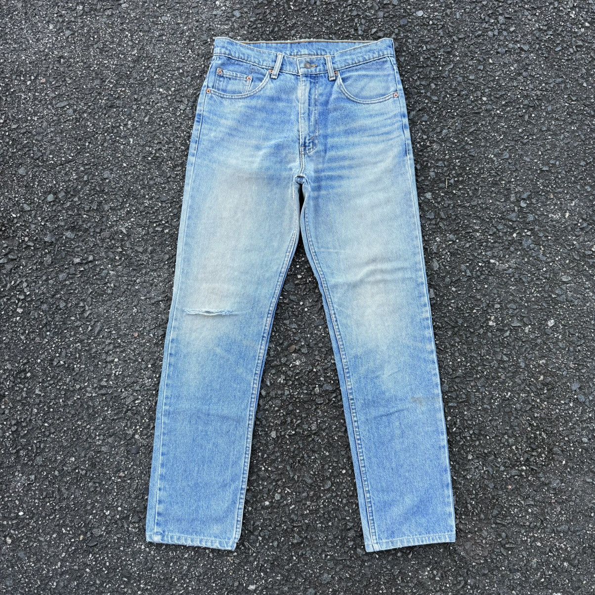 Levi's VINTAGE LEVI’S 606 STRAIGHT FADED JEAN DENIM PANTS Size US 32 / EU 48 - 1 Thumbnail