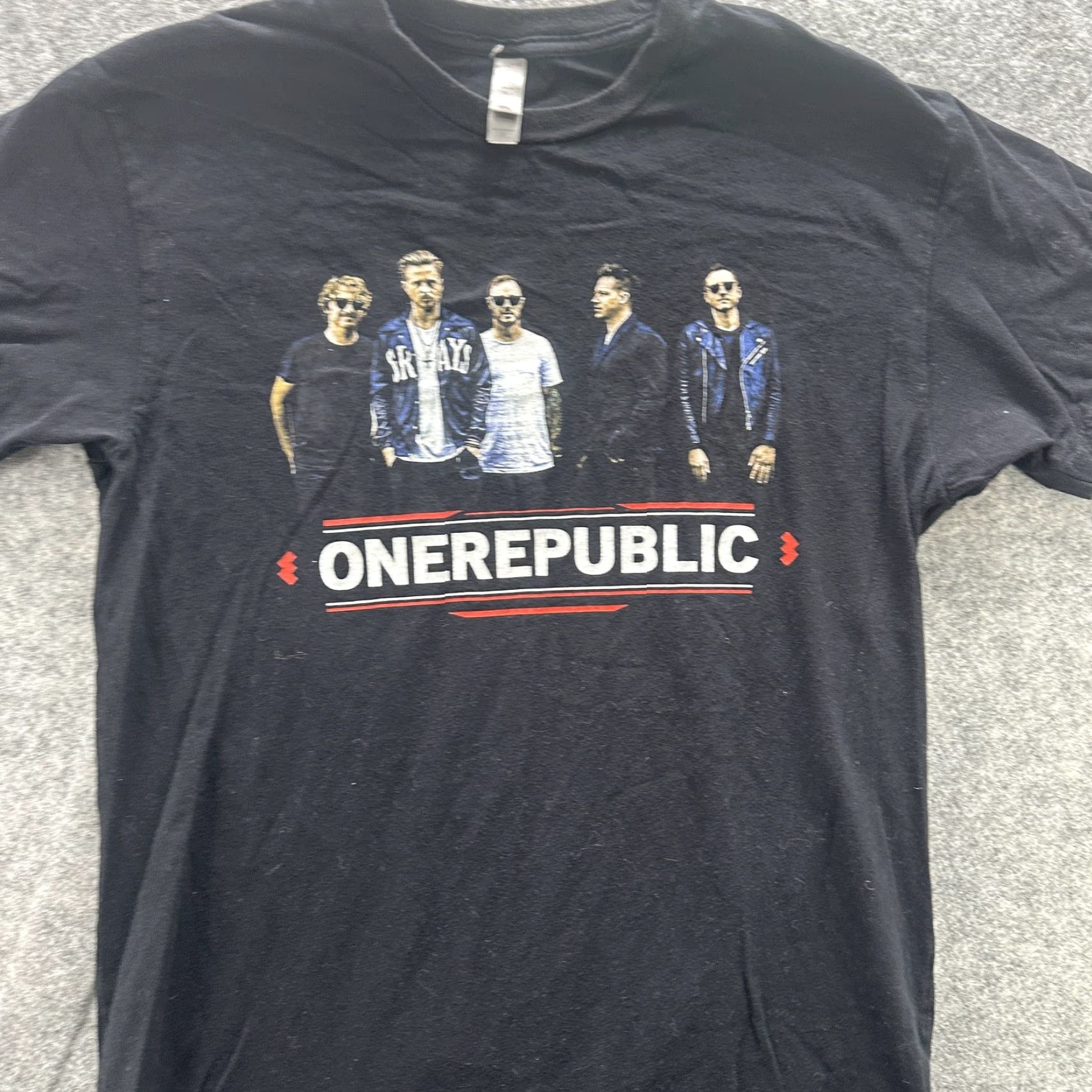 Next Level Next Level Shirt Small Black OneRepublic Civic Tour Band Concert Tee 2010s Mens Size US S / EU 44-46 / 1 - 3 Thumbnail