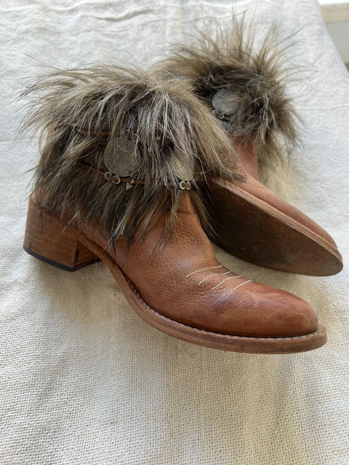 Other Leather boots Size US 7 / IT 37 - 3 Thumbnail