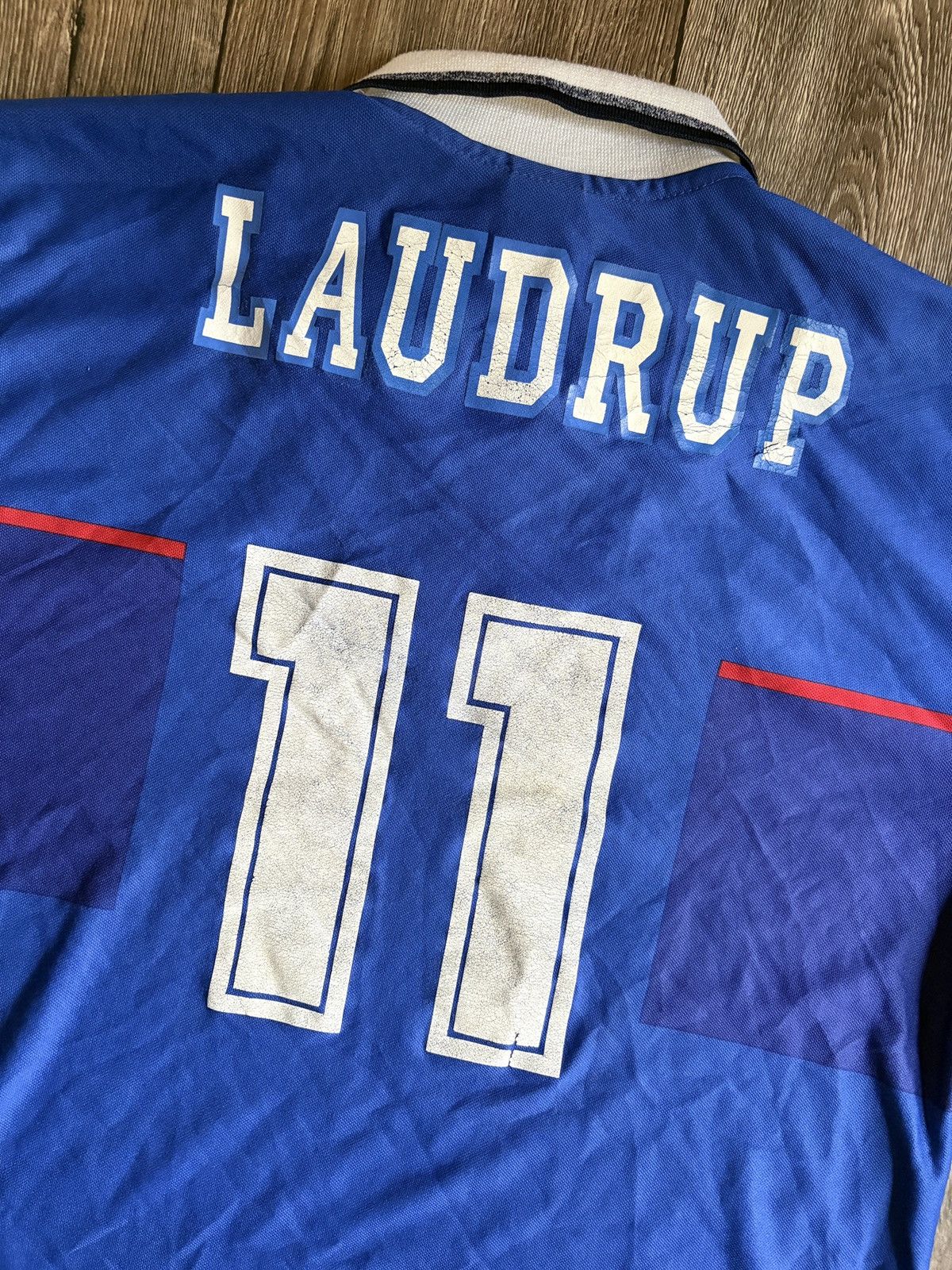 Nike Vintage Nike Rangers Jersey 1997/1998 #11 Brian Laudrup Size US XL / EU 56 / 4 - 14 Thumbnail