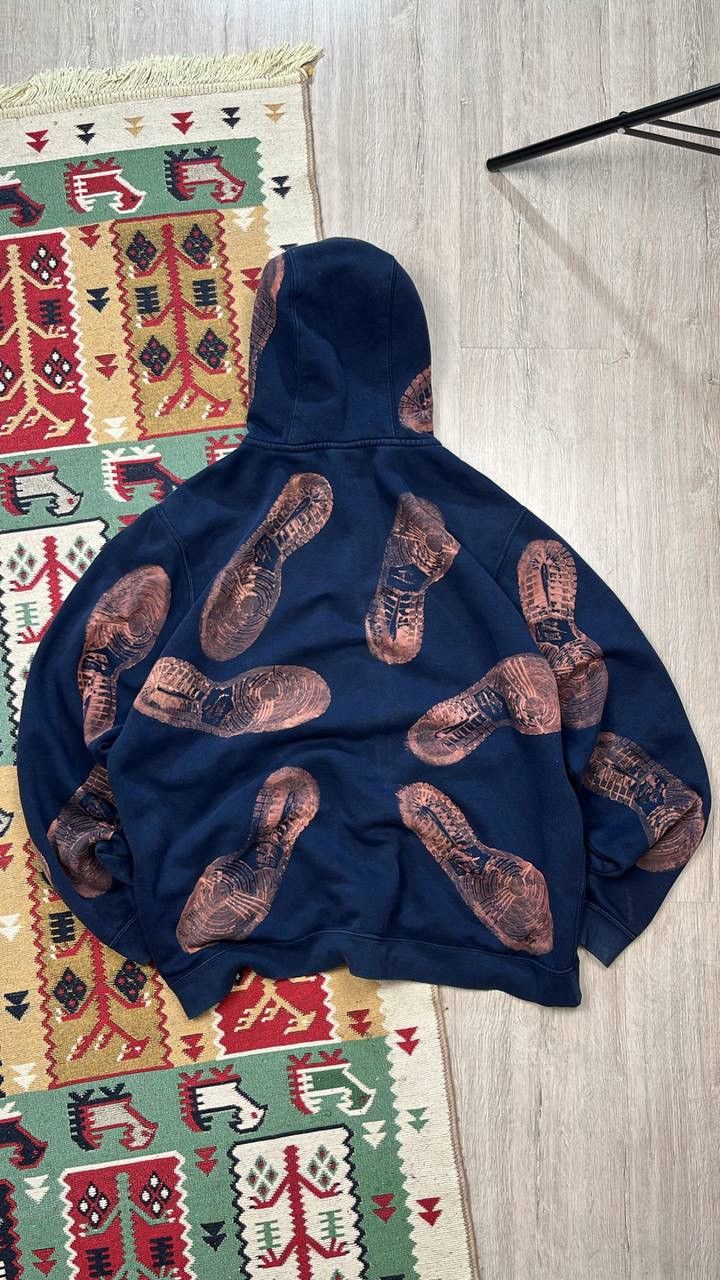 Japanese Brand × Nike Vintage Nike Custom Zip Up Hoodie Y2K Size US XL / EU 56 / 4 - 8 Thumbnail
