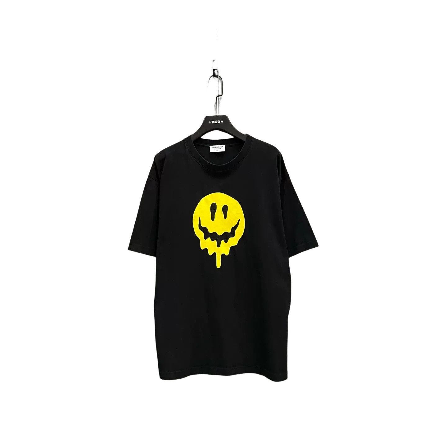 Balenciaga Balenciaga Melting Smiley Print T-Shirt L Size US L / EU 52-54 / 3 - 1 Thumbnail