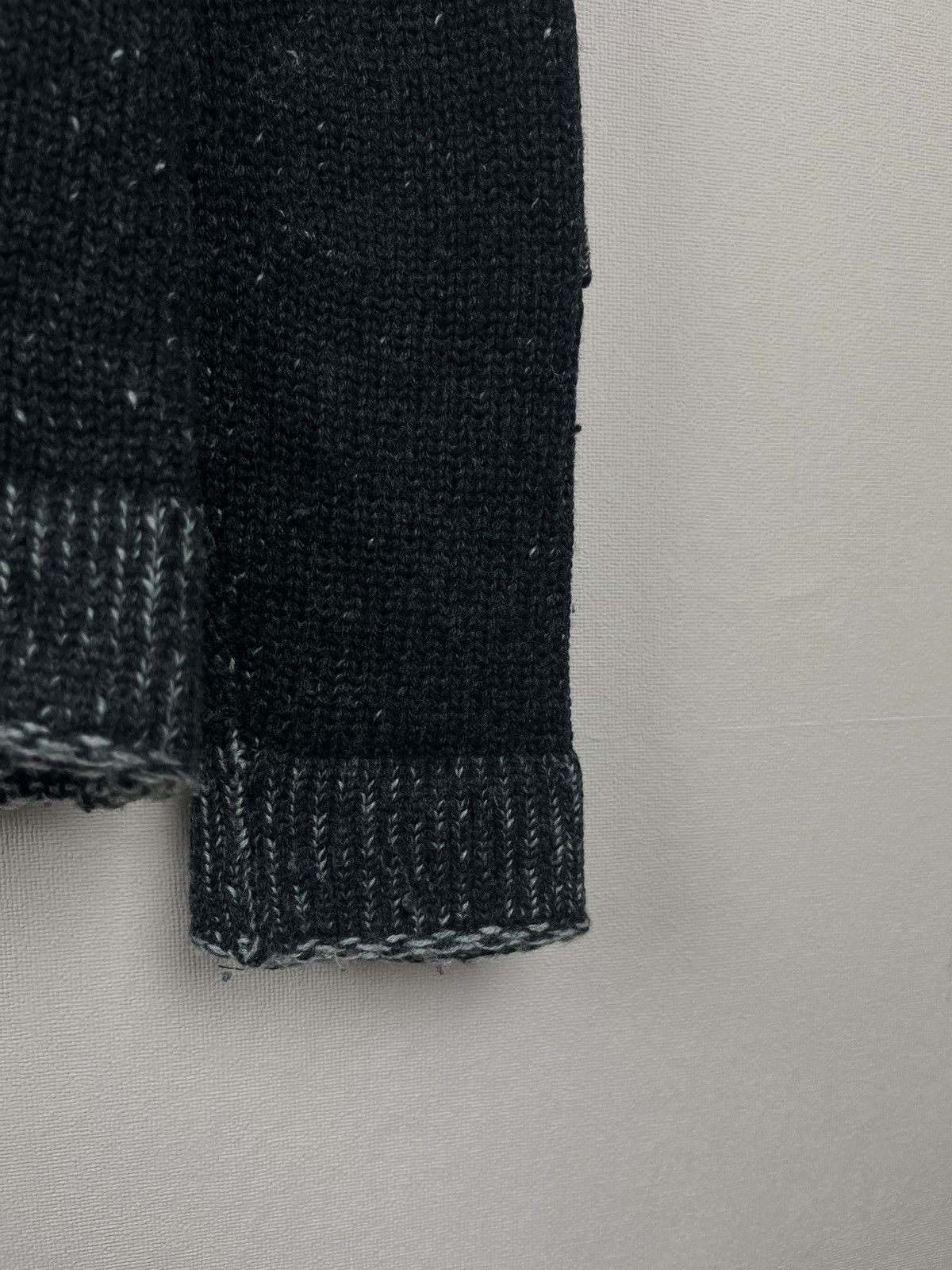 Just Cavalli Just Cavalli Thick Knit Charcoal Black Wool Zip Military Size US S / EU 44-46 / 1 - 7 Thumbnail