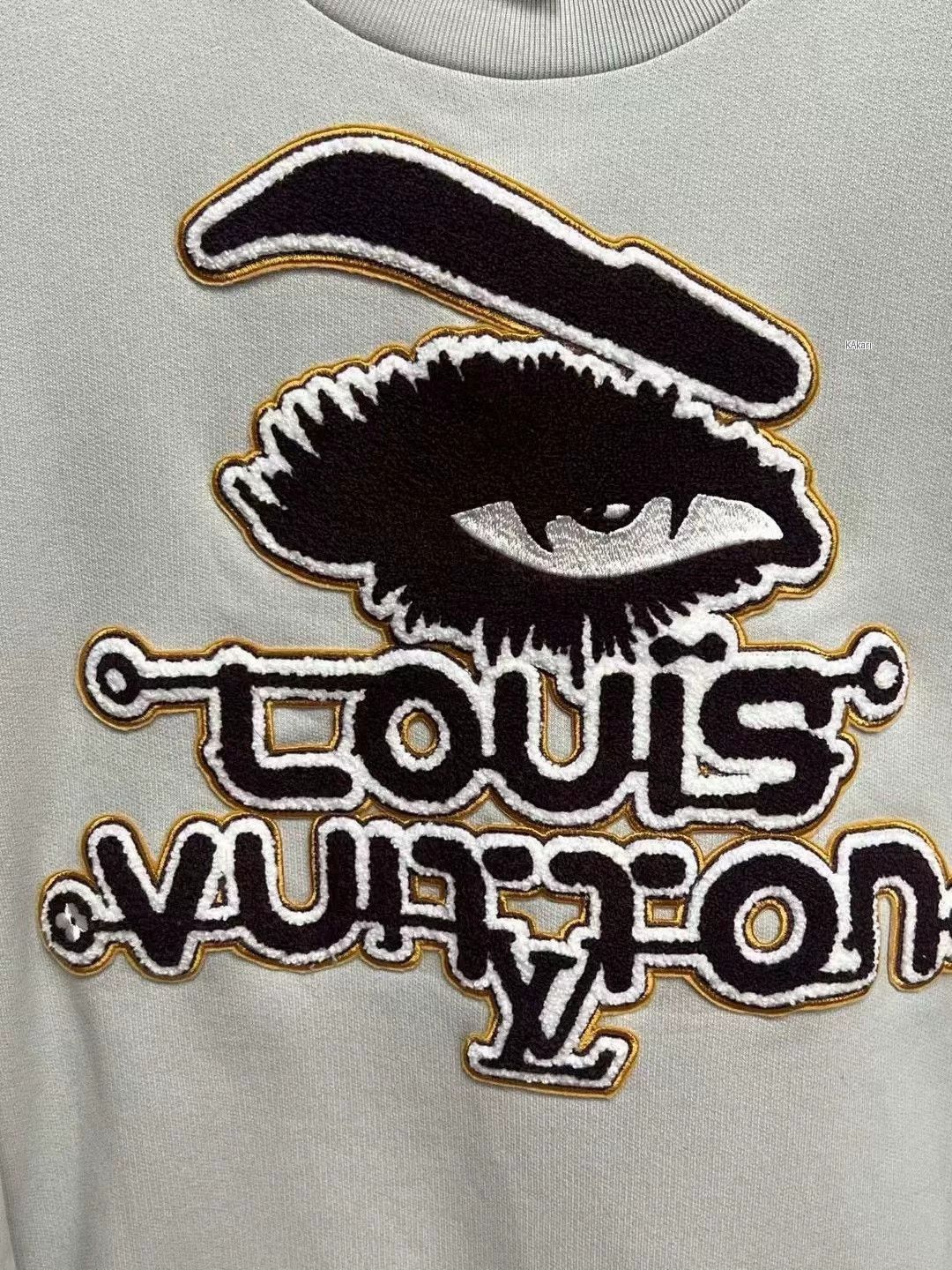 Louis Vuitton LV Eyeglasses Embroidery Sweatshirt Size US L / EU 52-54 / 3 - 3 Thumbnail