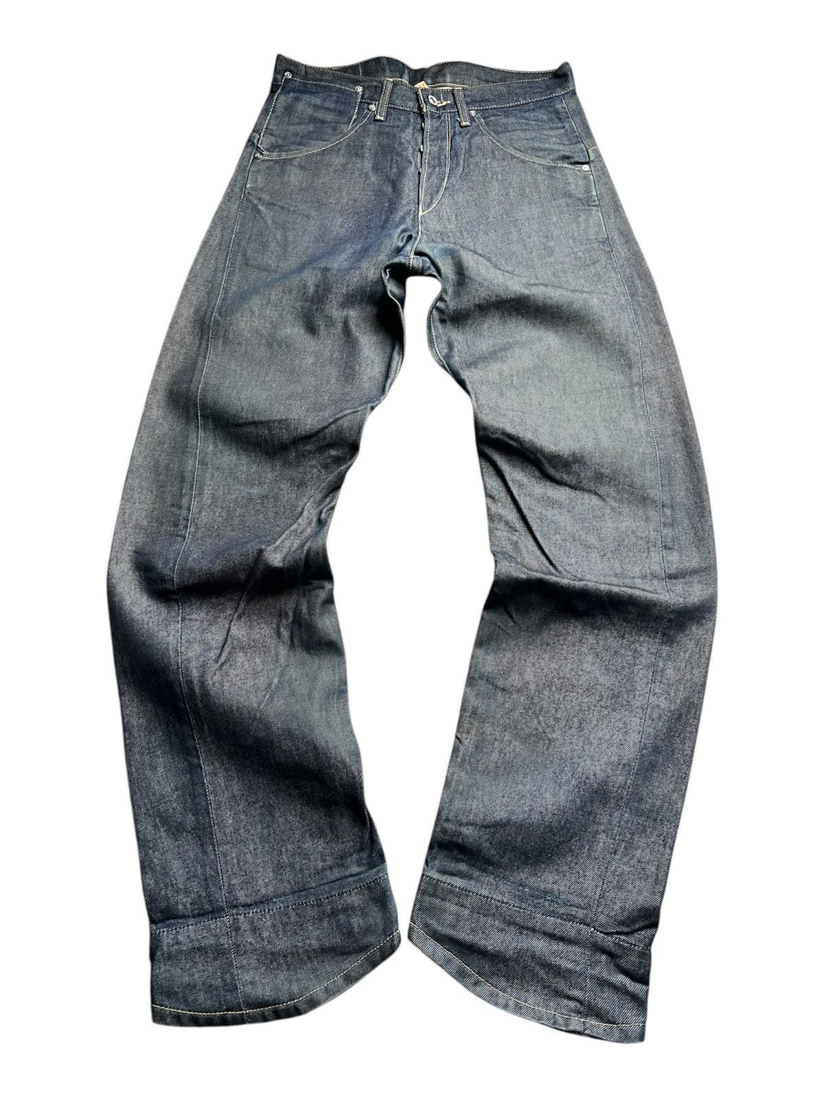 Levi's Levis Engineered Twisted Raw Jeans Size US 30 / EU 46 - 2 Thumbnail