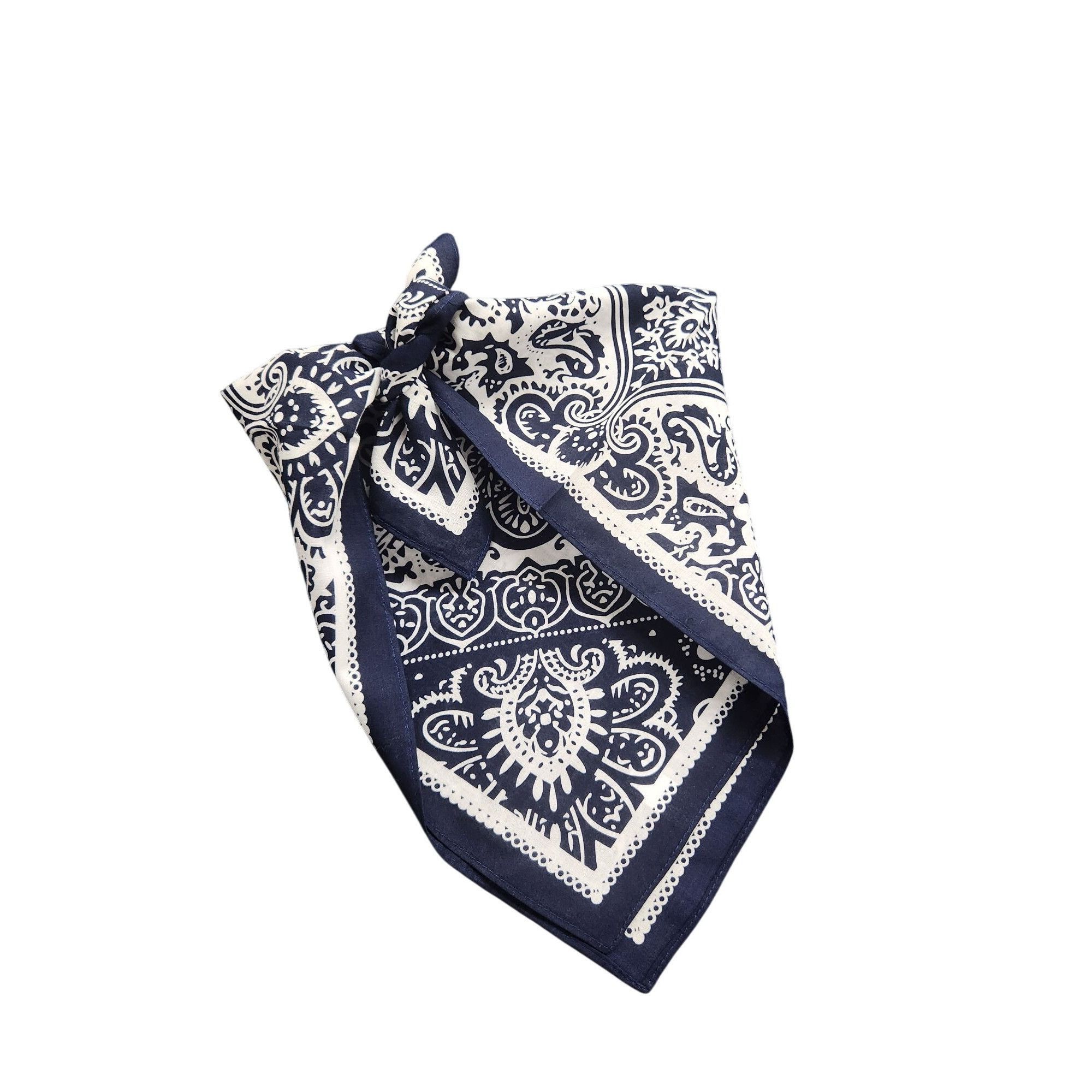 Other Cotton Bandanas Paisley Print Handkerchiefs 3-Pack Black/Gra Size ONE SIZE - 13 Thumbnail