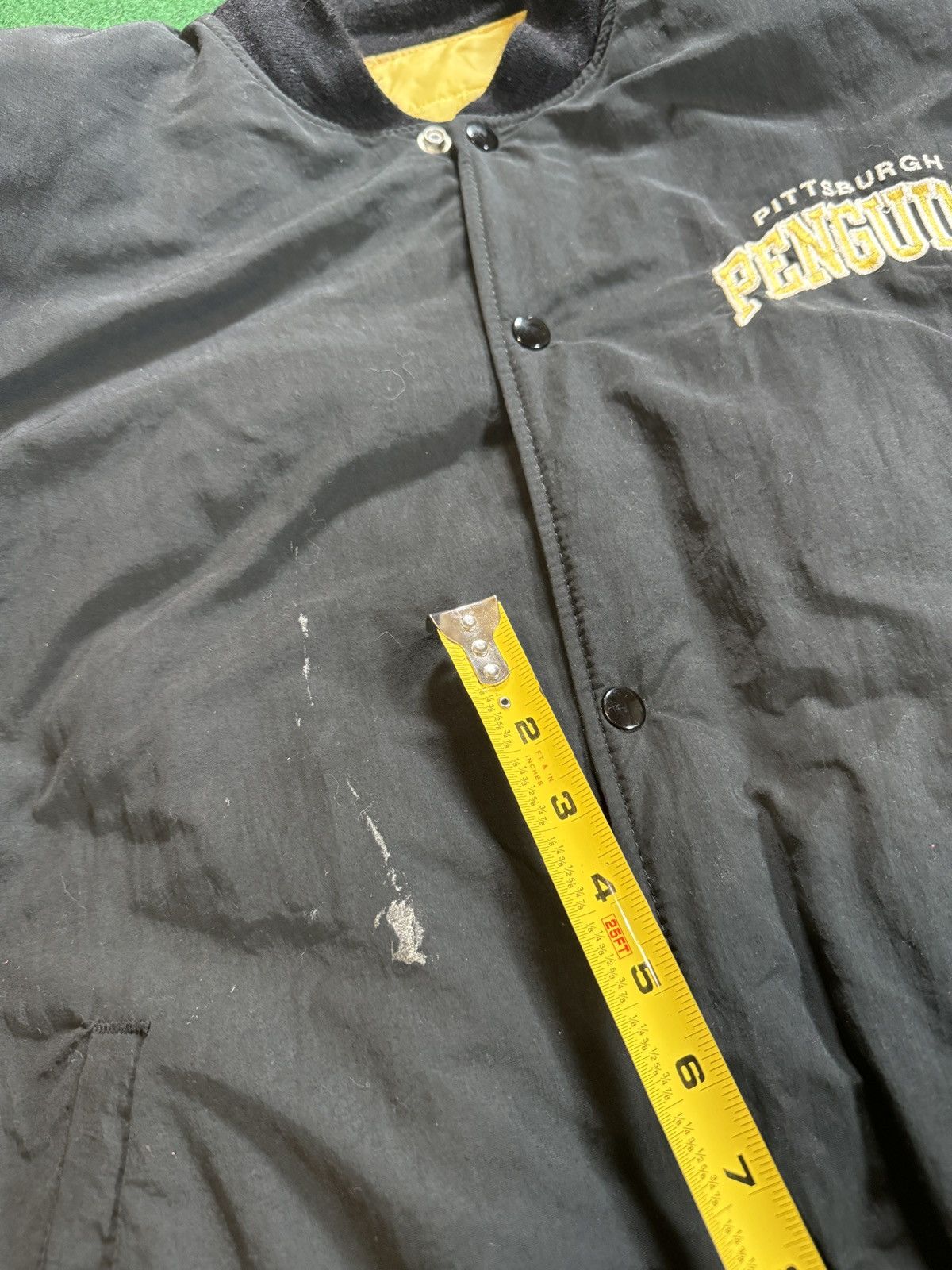 NHL × Starter × Vintage Pittsburgh Penguins Back To Back Stanley Cup Starter Jacket Size US XL / EU 56 / 4 - 10 Thumbnail