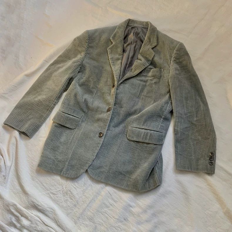 Comme des Garcons Comme des Garcons Corduroy loose retro neutral suit jacket Size US S / EU 44-46 / 1 - 9 Thumbnail