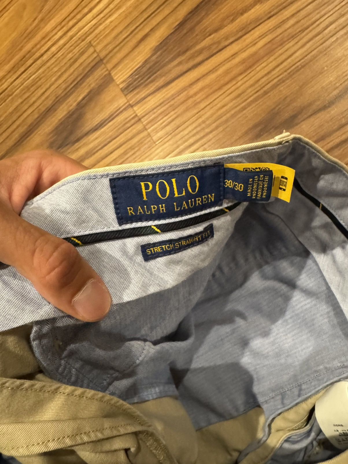 Polo Ralph Lauren Polo Stretch Straight Trousers Size US 30 / EU 46 - 3 Thumbnail